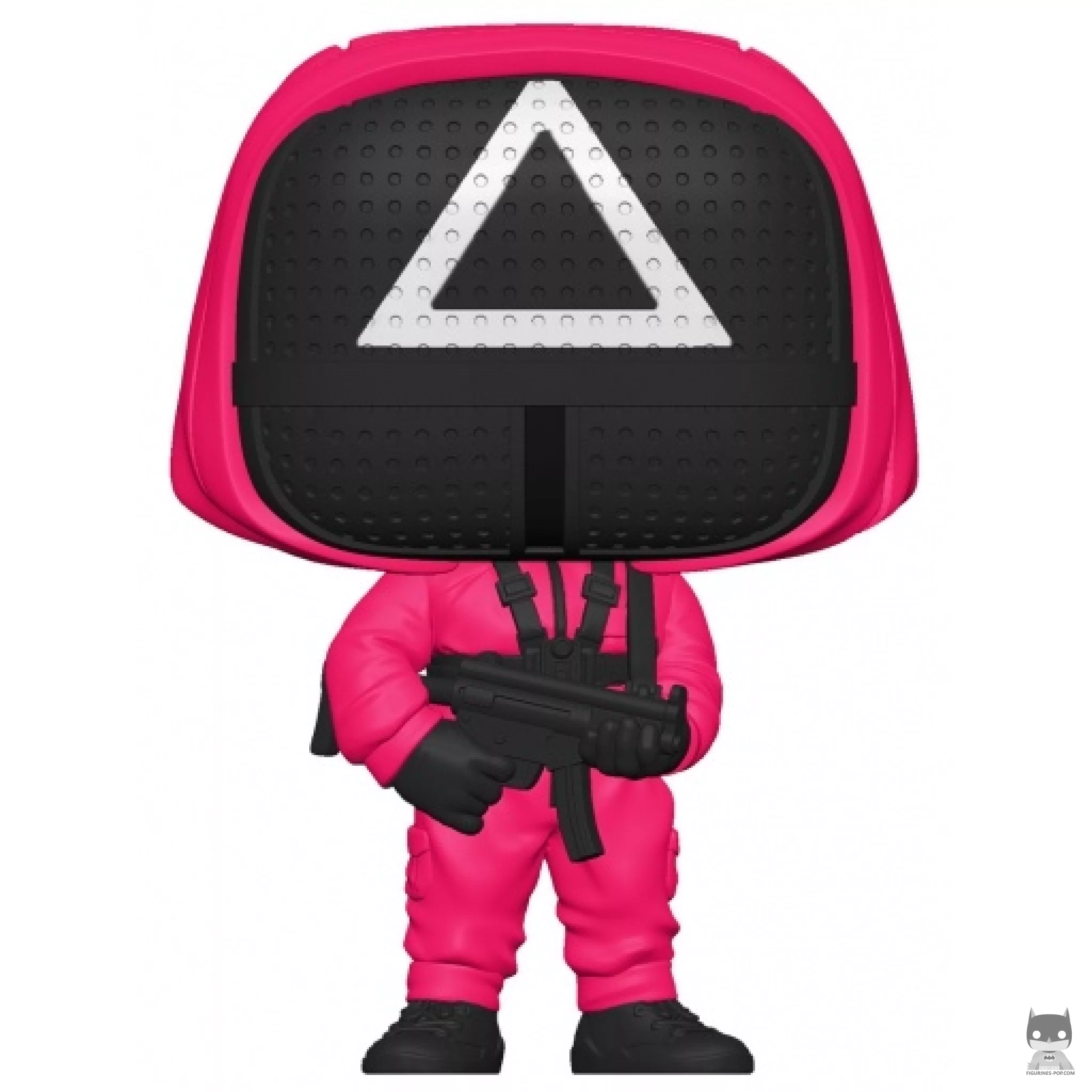 Figura Funko Pop! Soldado rojo con máscara de triángulo (El juego del calamar)