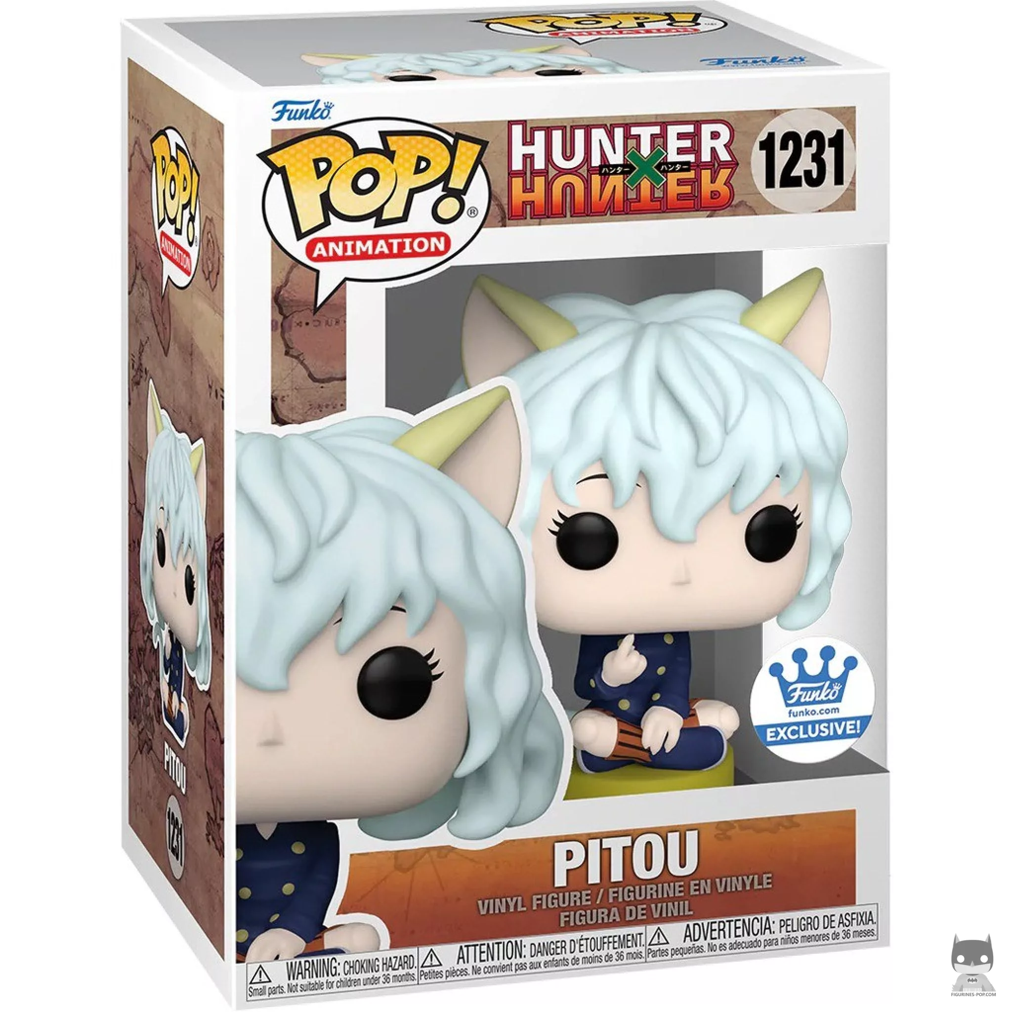 Figura Funko Pop! Pitou en su caja