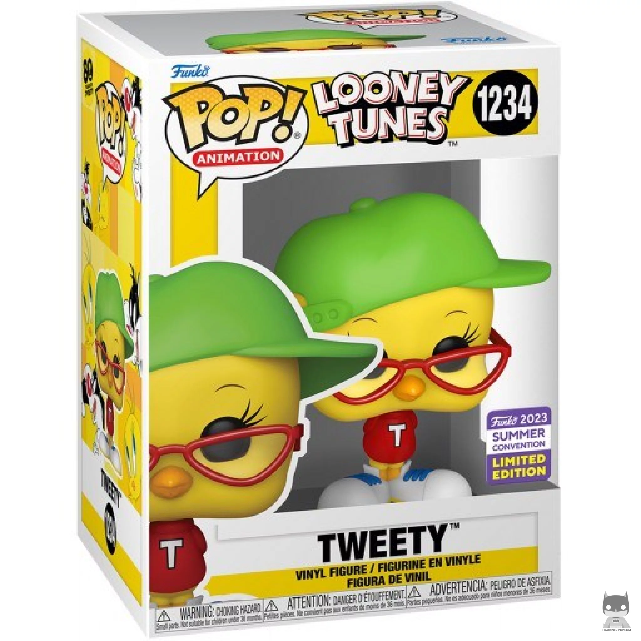 Figura Funko Pop! Piolín en su caja
