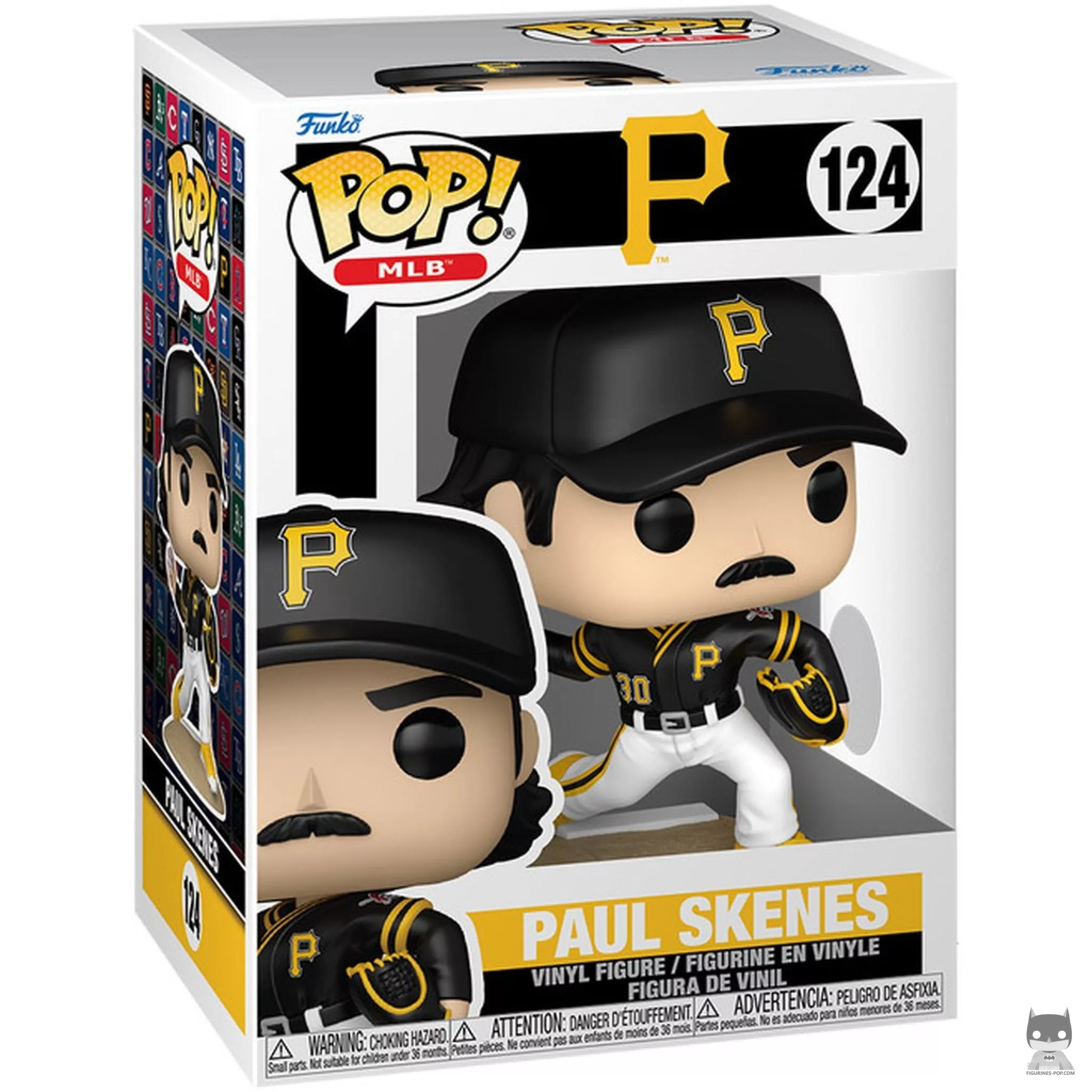 Figura Funko Pop! Paul Skenes en su caja