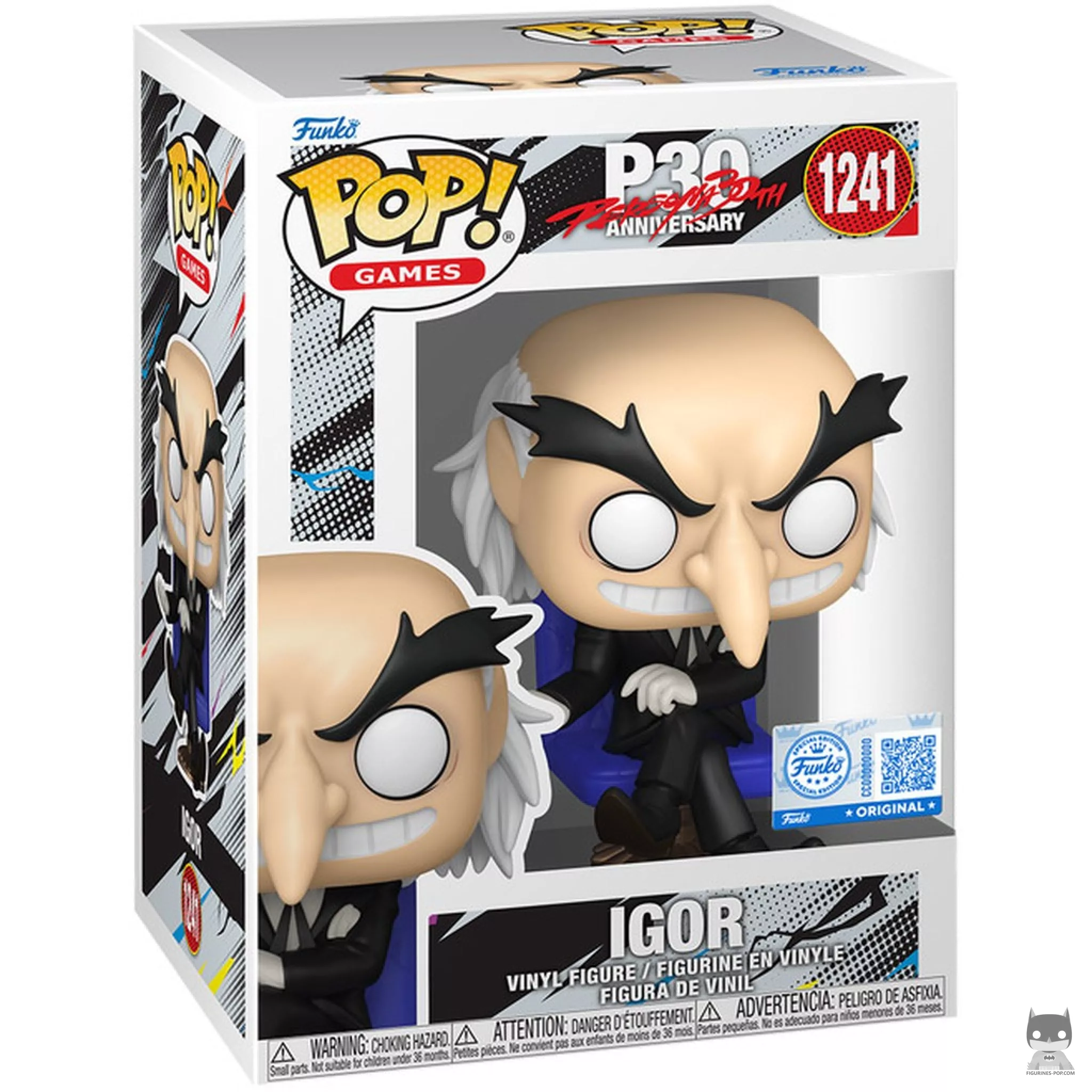 Figura Funko Pop! Igor (30.º aniversario) en su caja