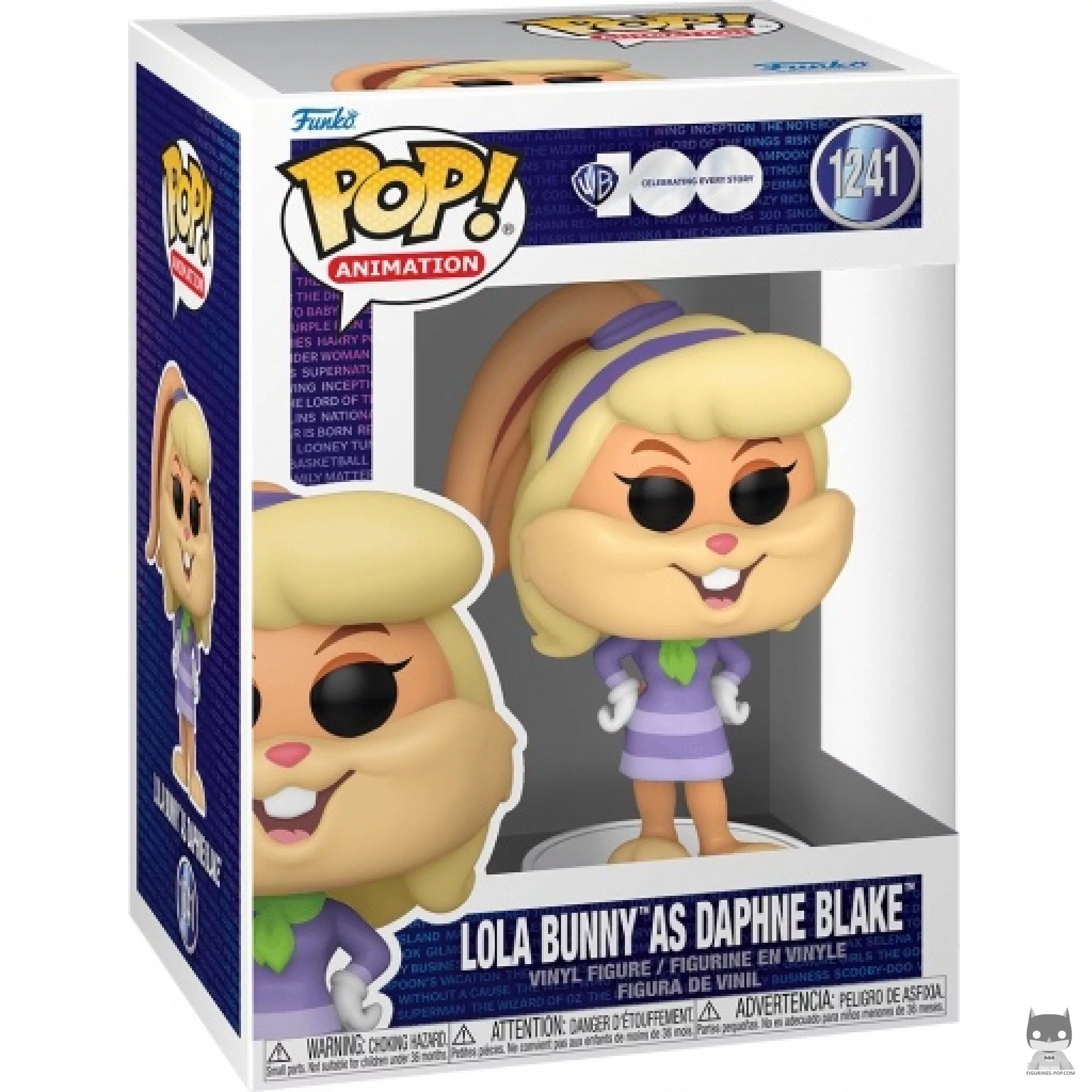Figura Funko Pop! Lola Bunny como Daphne Blake en su caja