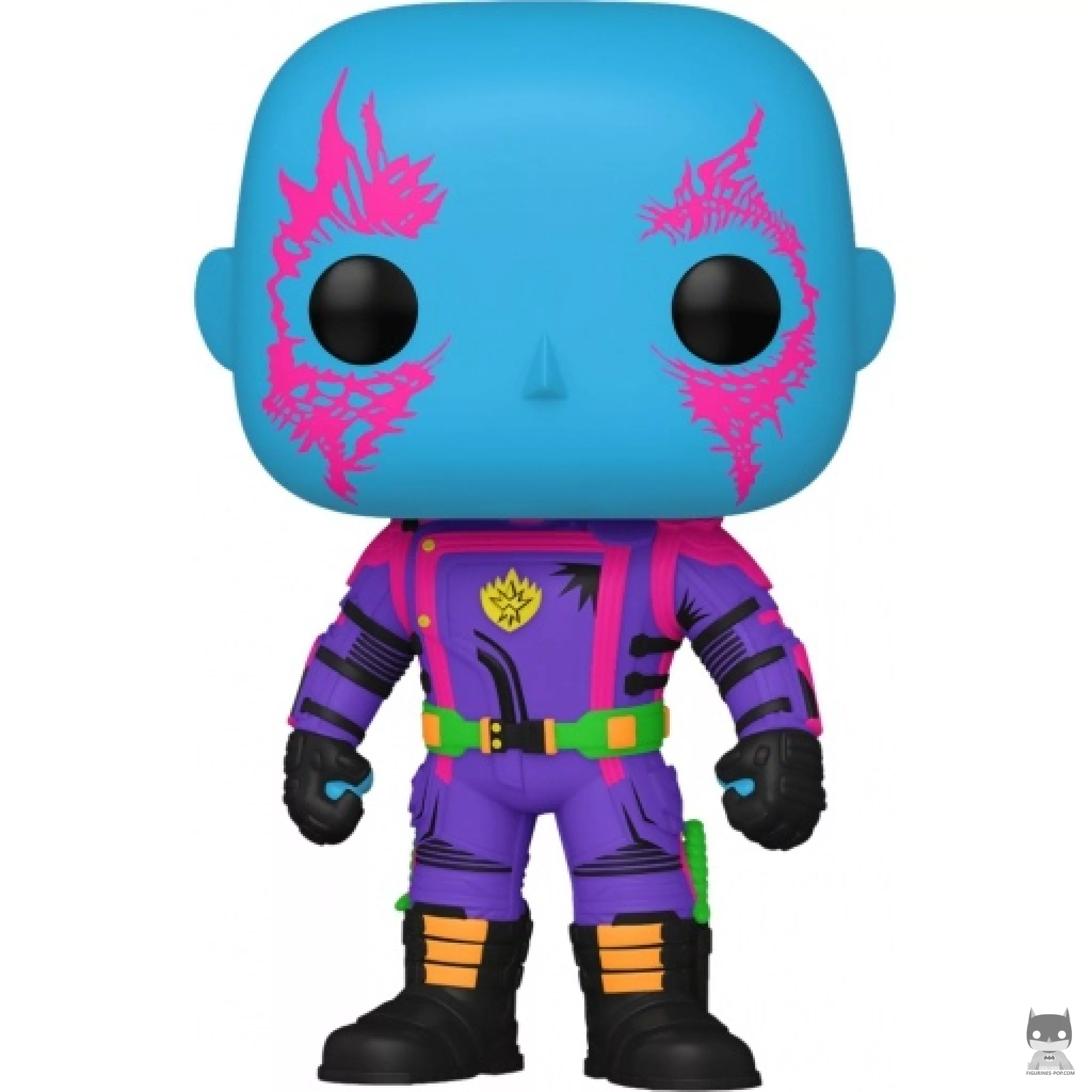 Figura Funko Pop! Drax (Luz negra) (Guardianes de la Galaxia Vol. 3)