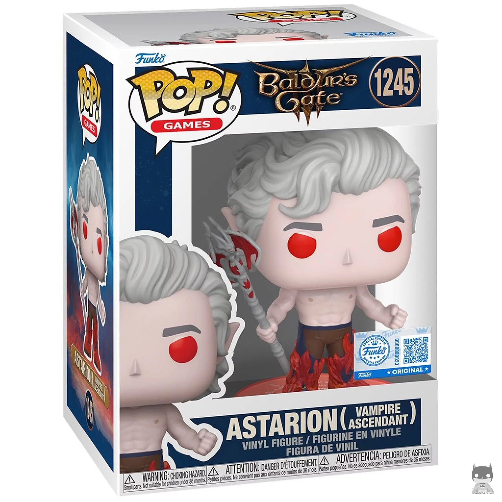 Figura Funko Pop! Astarion (Vampiro ascendido) en su caja