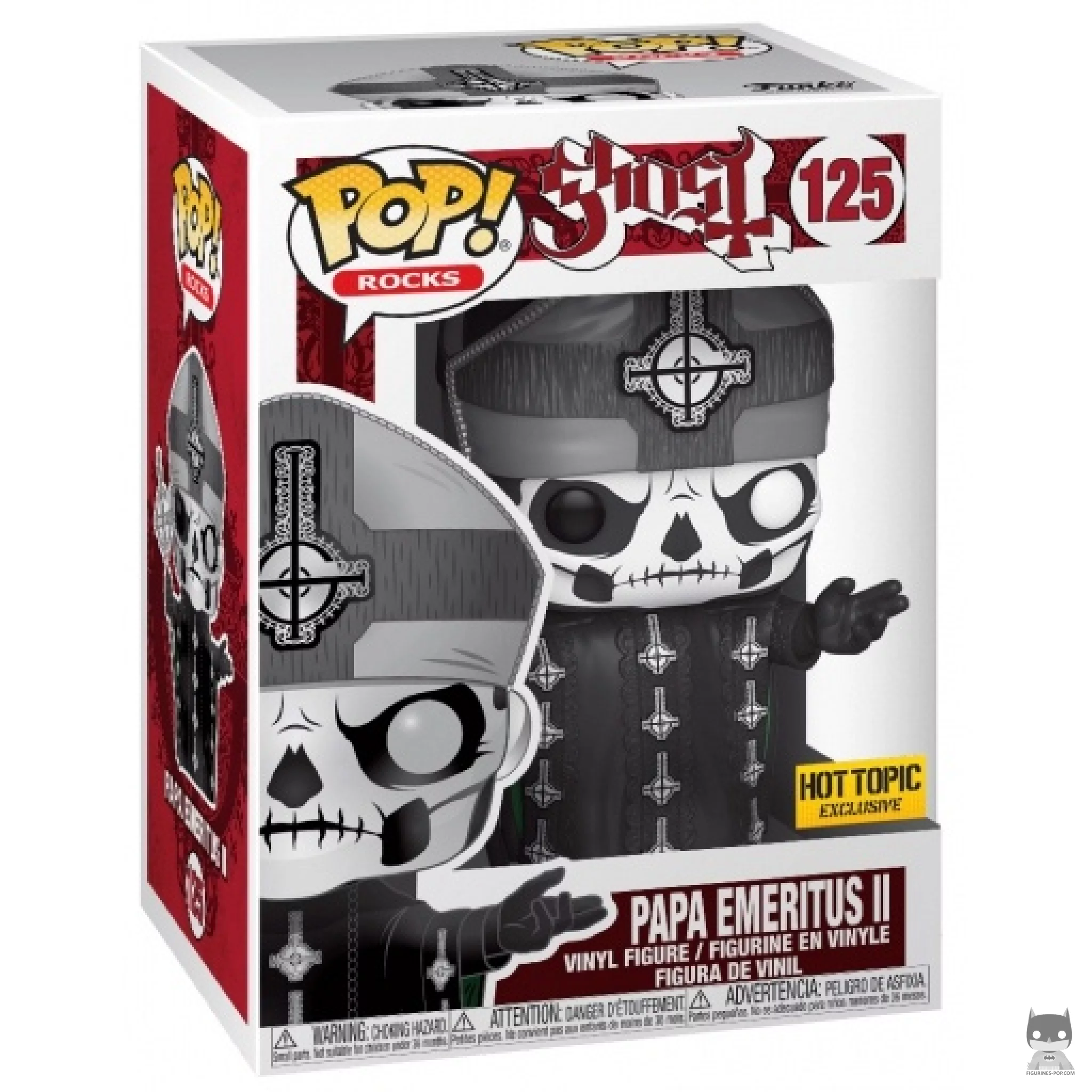 Figura Funko Pop! Papa Emeritus II en su caja