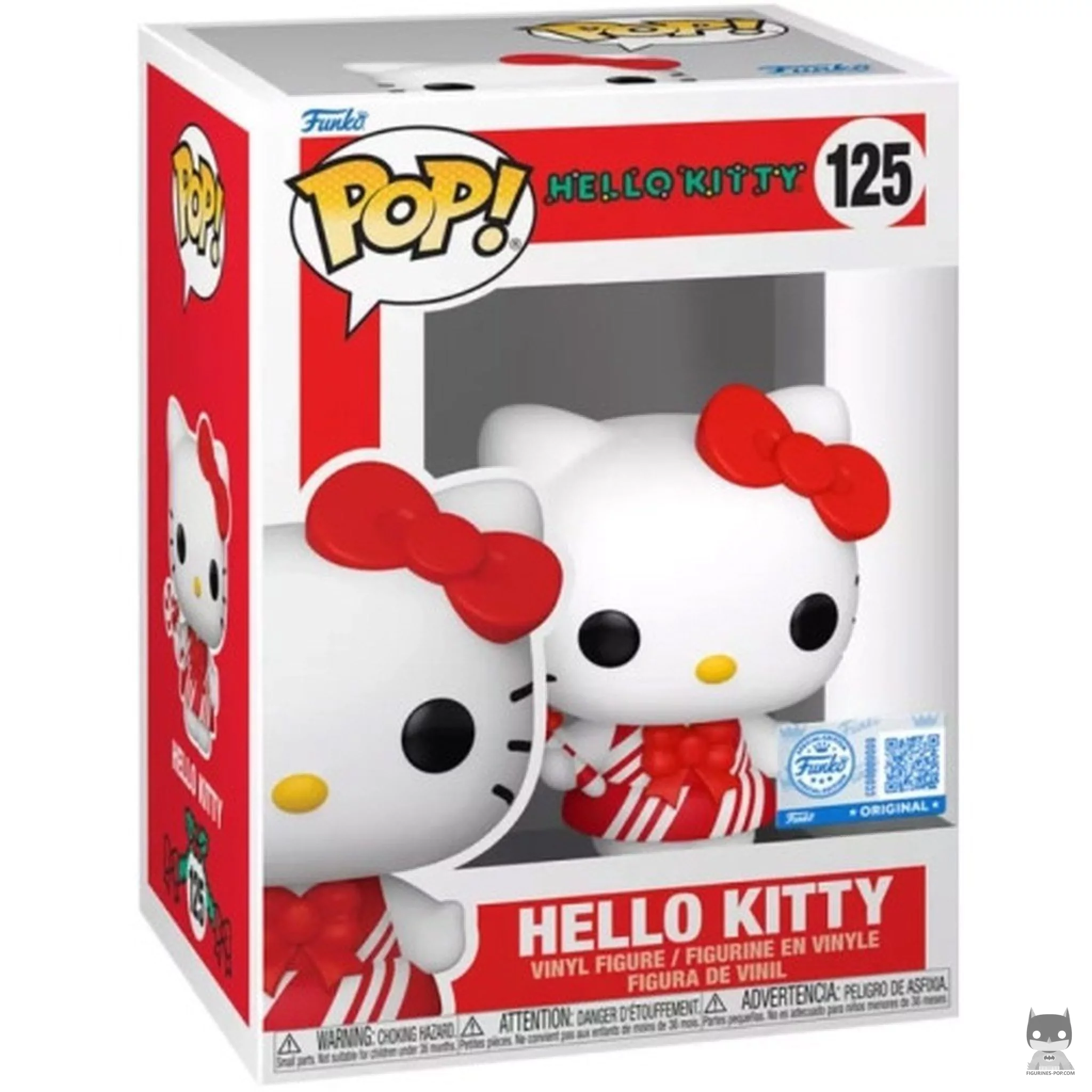 Figura Funko Pop! Hello Kitty (Navidad) en su caja