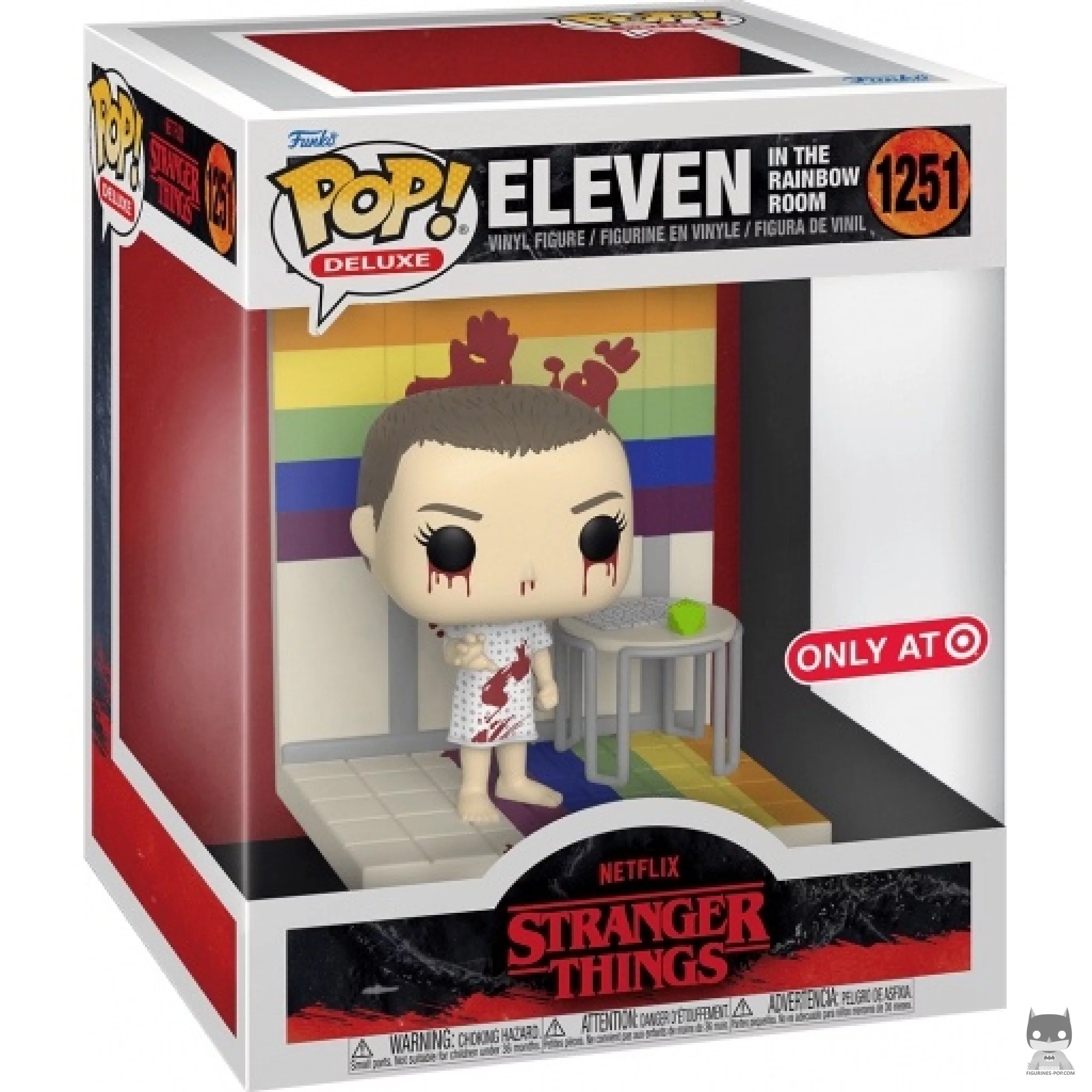 Figura Funko Pop! Once en la Sala Arcoíris en su caja