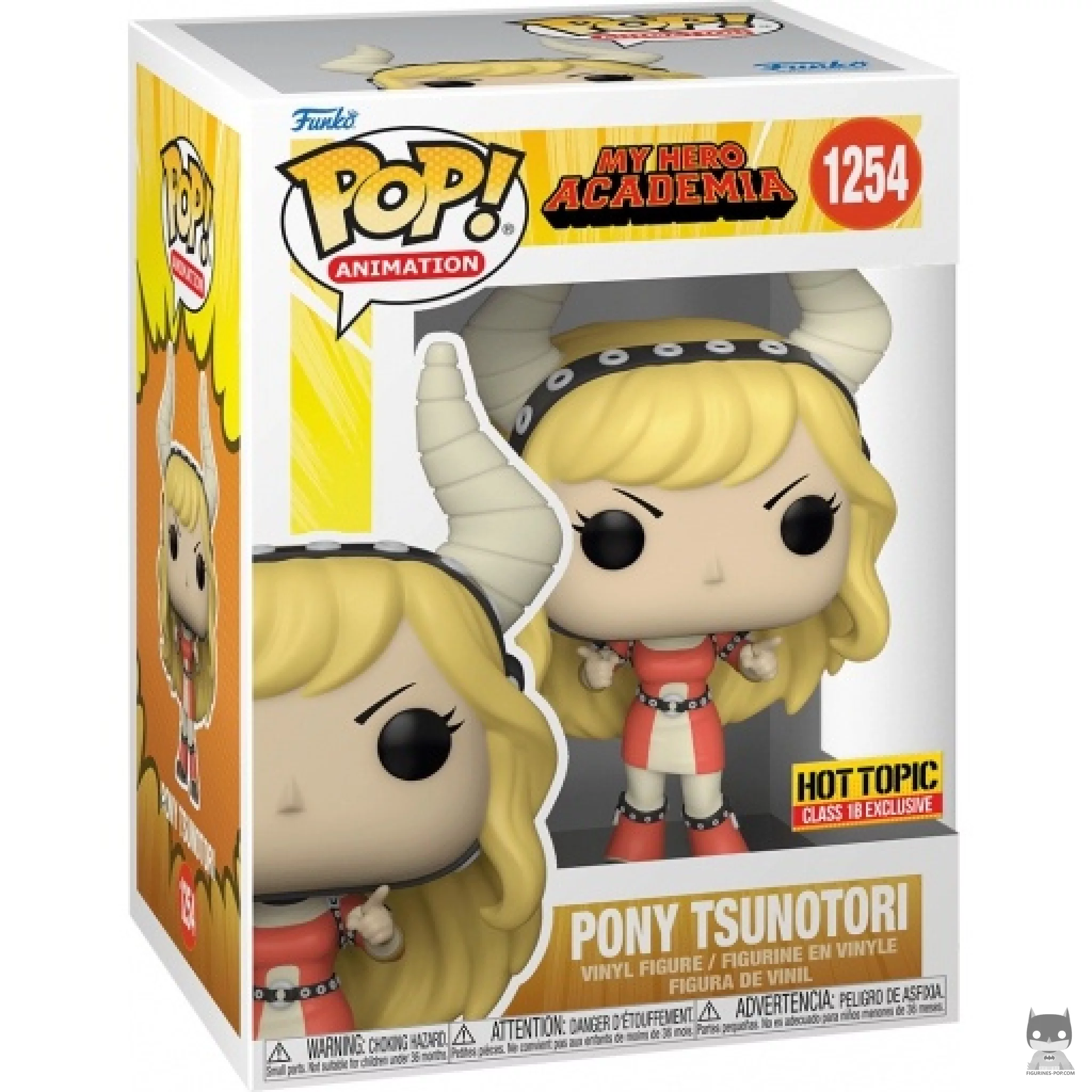 Figura Funko Pop! Pony Tsunotori en su caja