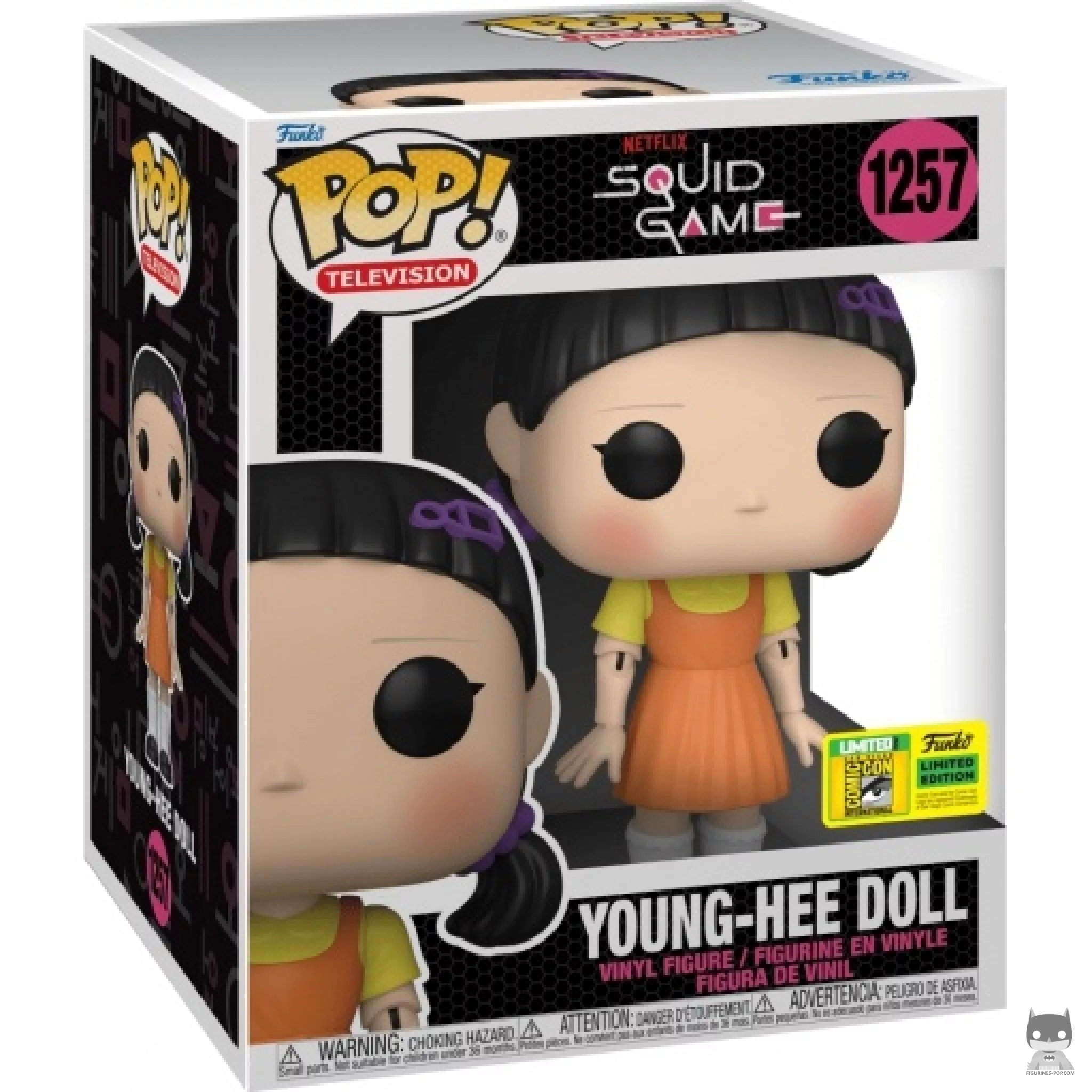 Figura Funko Pop! Muñeca Young-hee (Supersized) en su caja