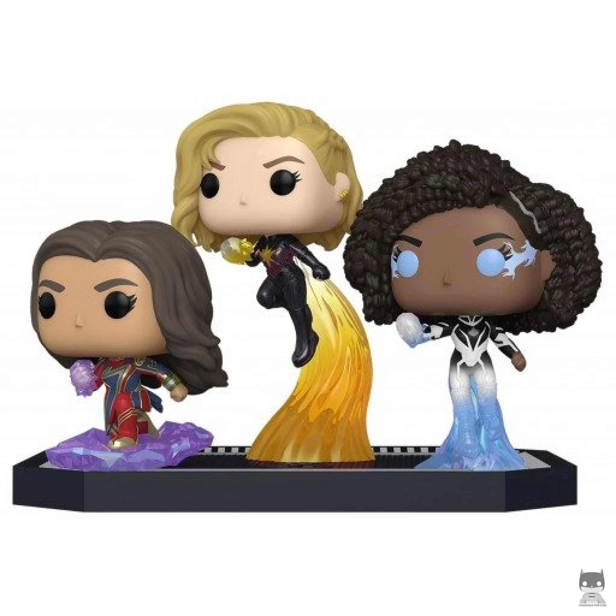 Figura Funko Pop! Ms. Marvel, Capitana Marvel & Photon (The Marvels)