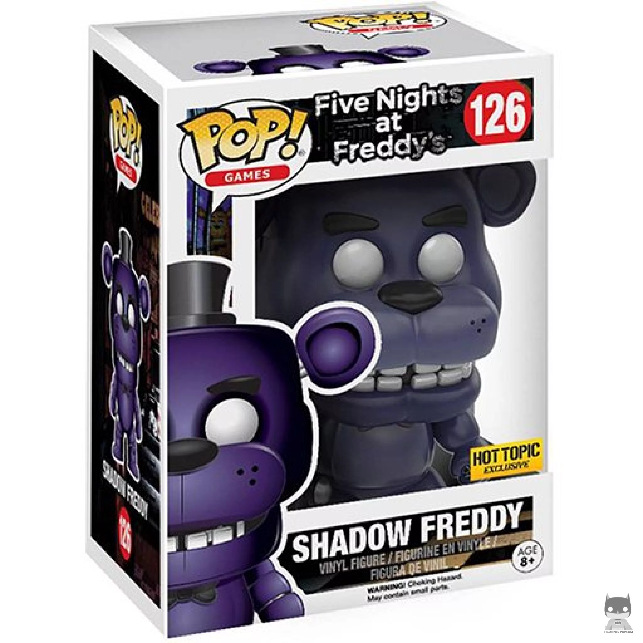 Figura Funko Pop! Freddy Fazbear (Shadow) en su caja