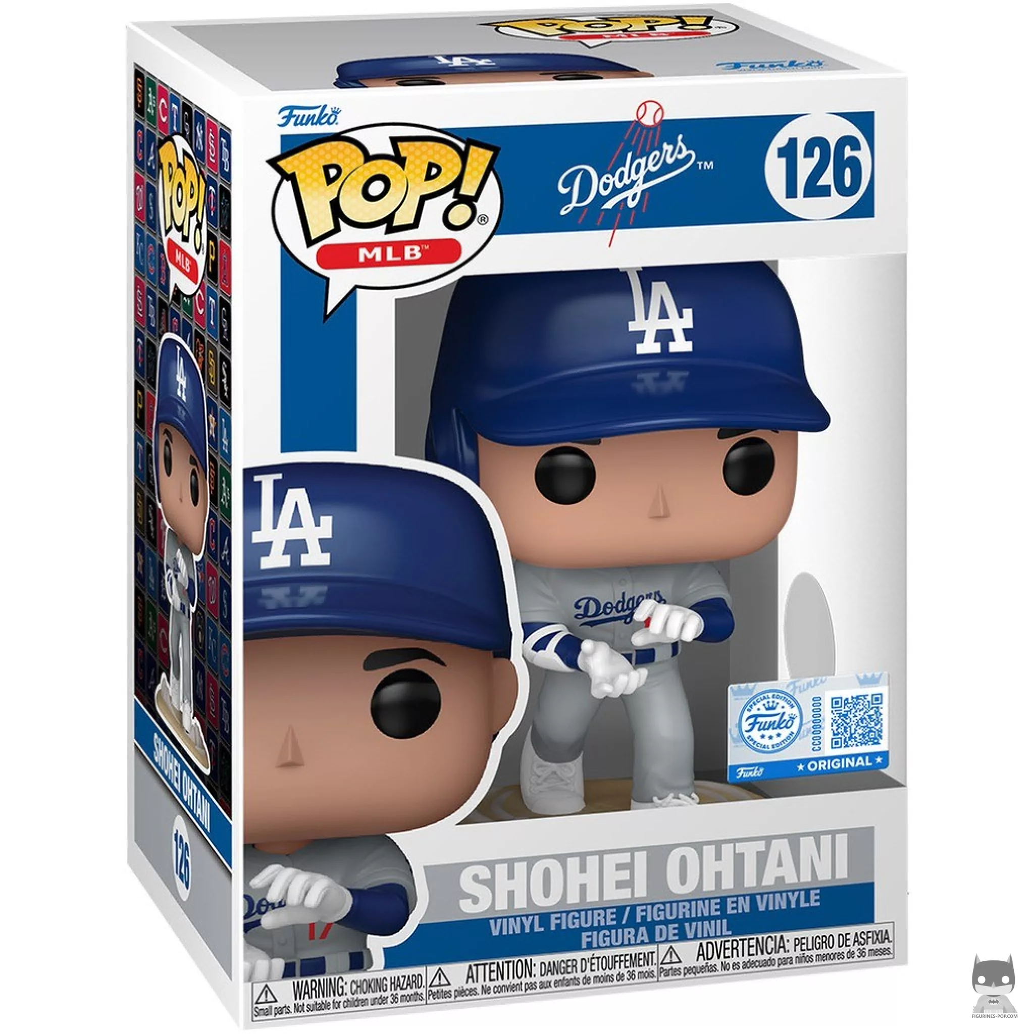 Figura Funko Pop! Shohei Ohtani en su caja