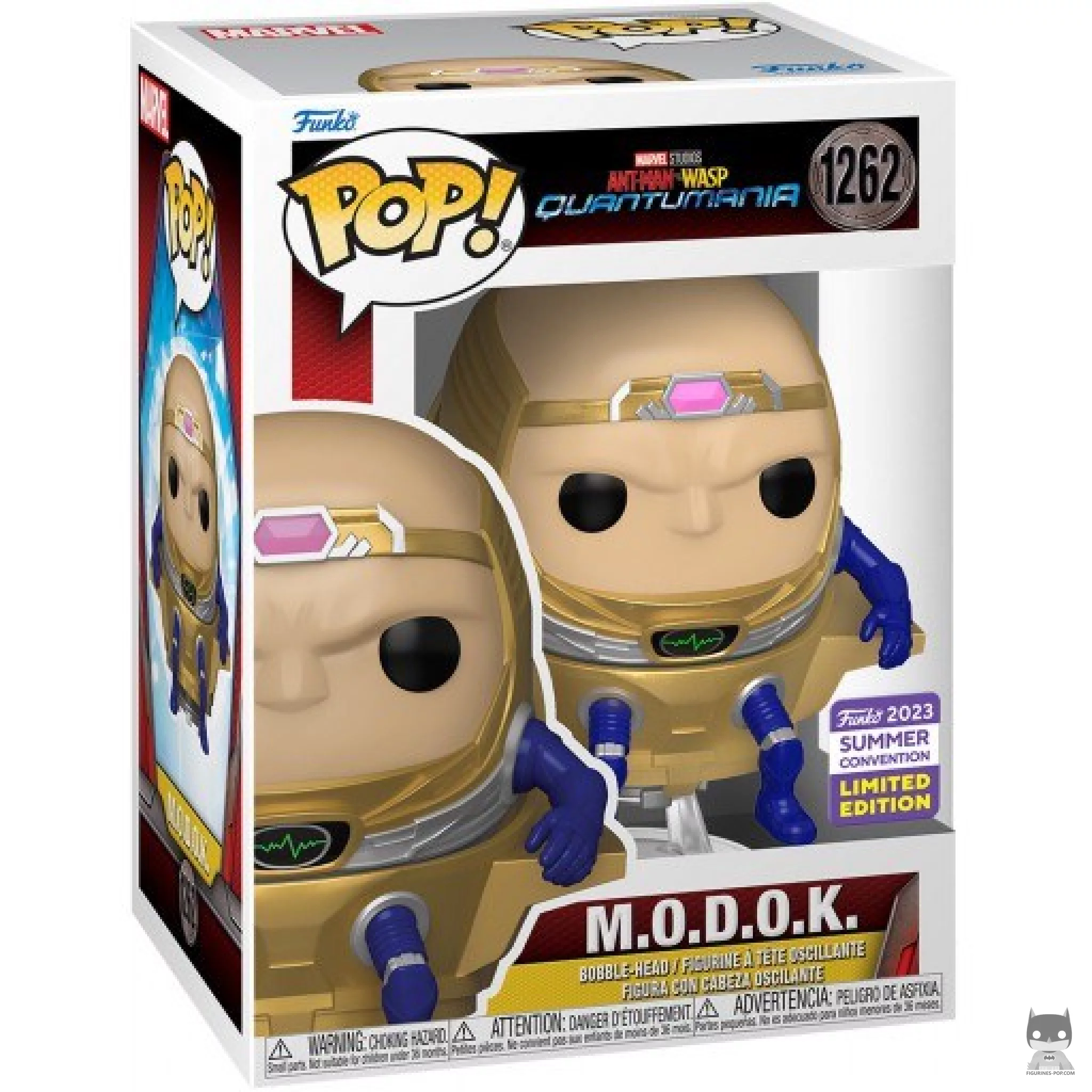Figura Funko Pop! M.O.D.O.K. en su caja