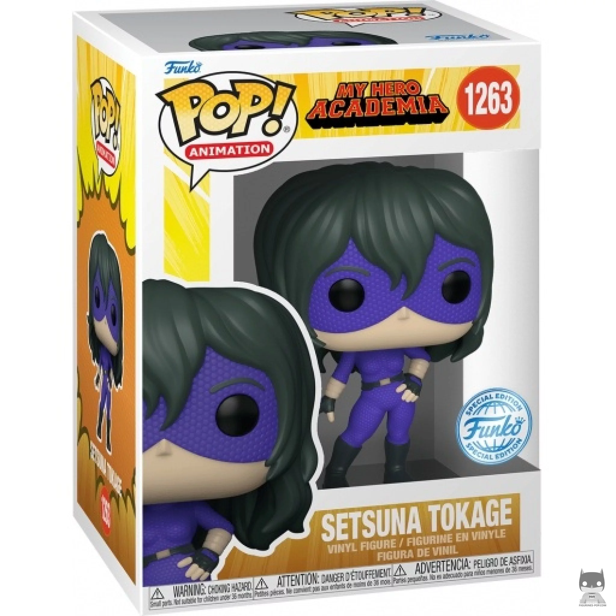 Figura Funko Pop! Setsuna Tokage en su caja