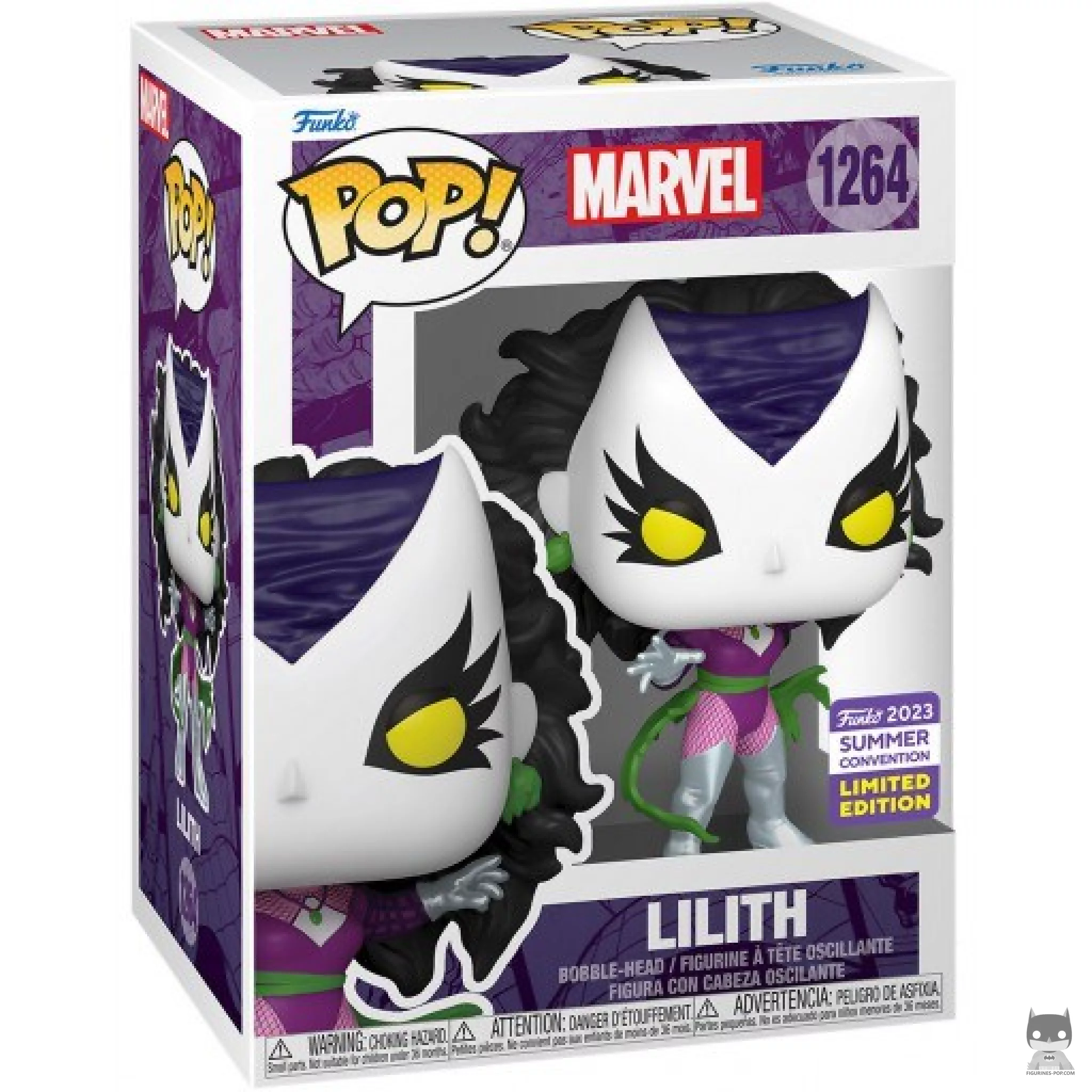 Figura Funko Pop! Lilith "Madre de los Demonios" en su caja