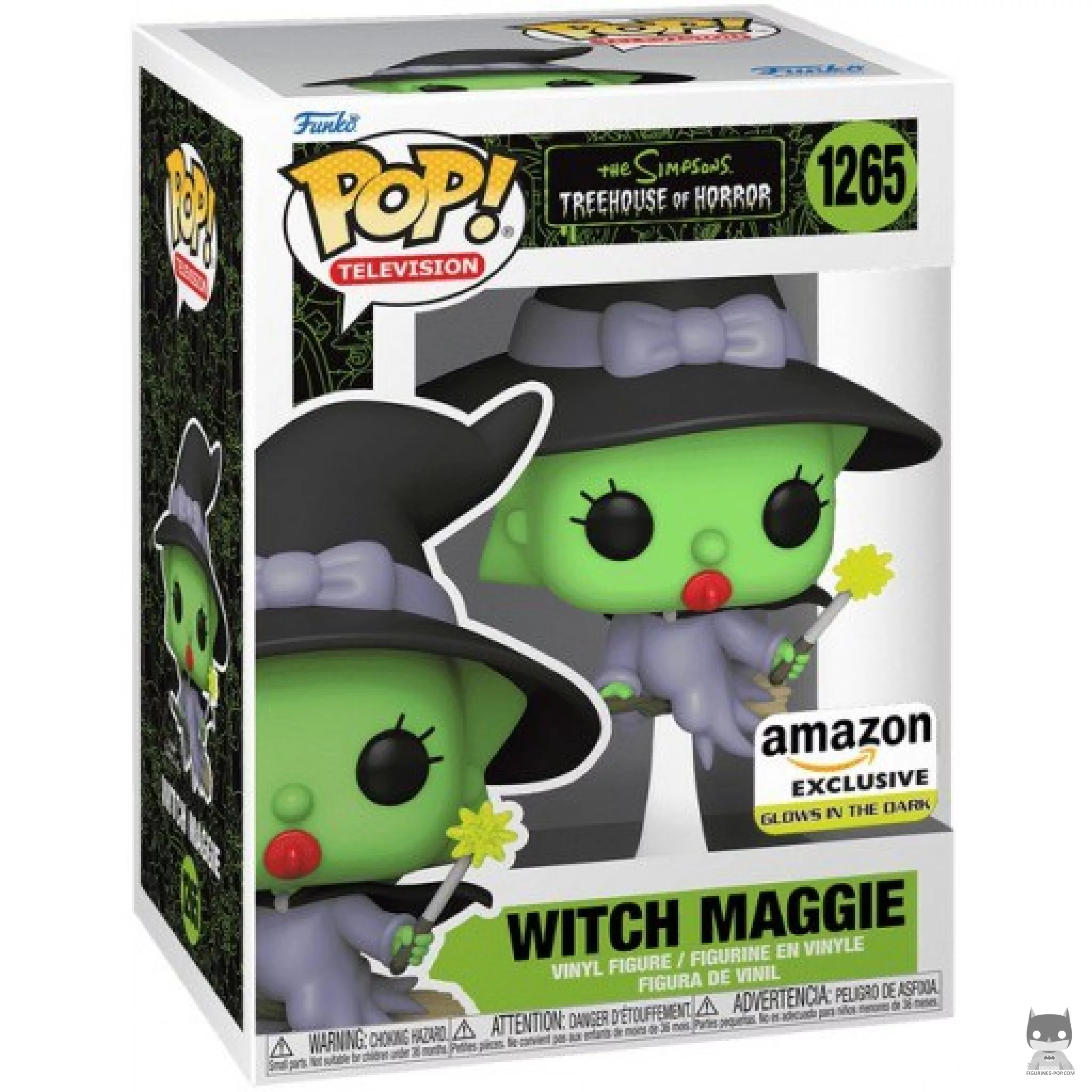 Figura Funko Pop! Maggie bruja (Brilla en la oscuridad) en su caja