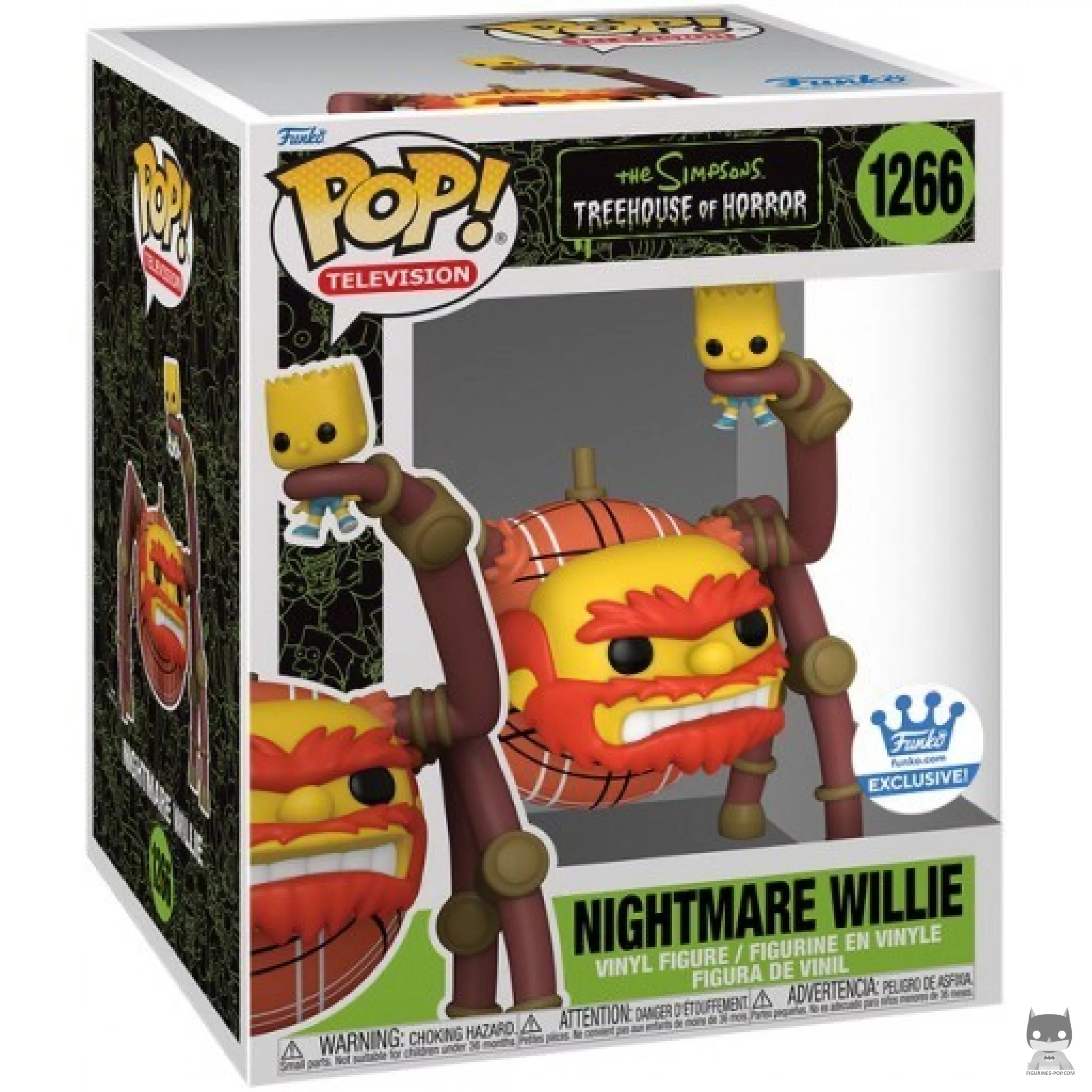 Figura Funko Pop! Willie araña (Supersized) en su caja