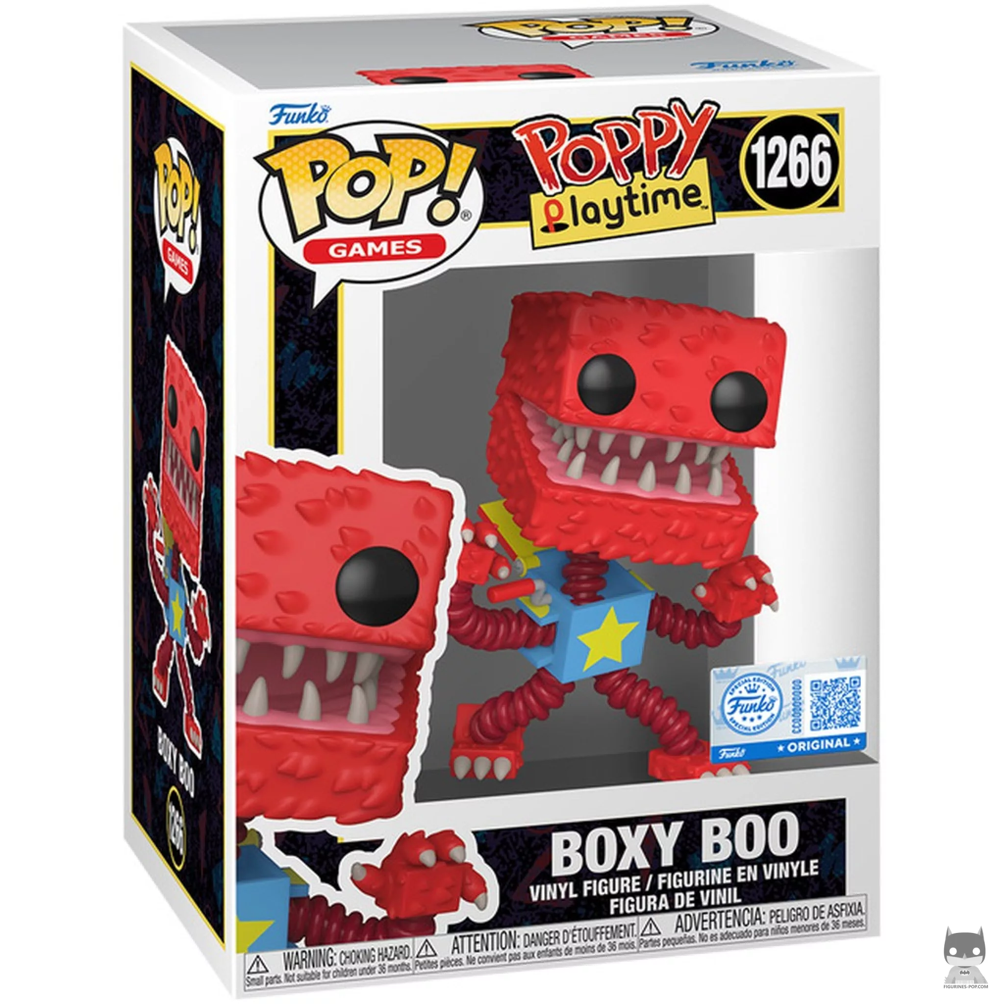 Figura Funko Pop! Boxy Boo en su caja