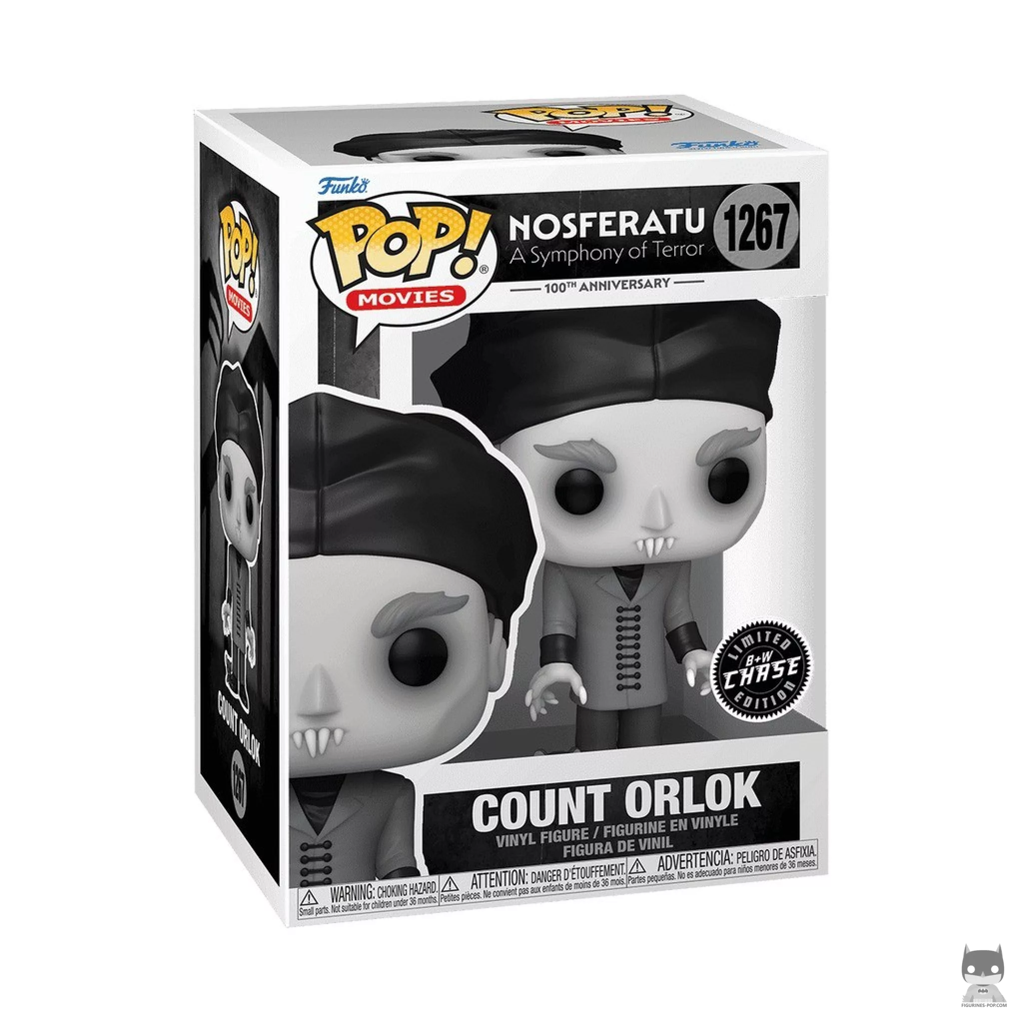 Figura Funko Pop! Nosferatu (Chase) en su caja