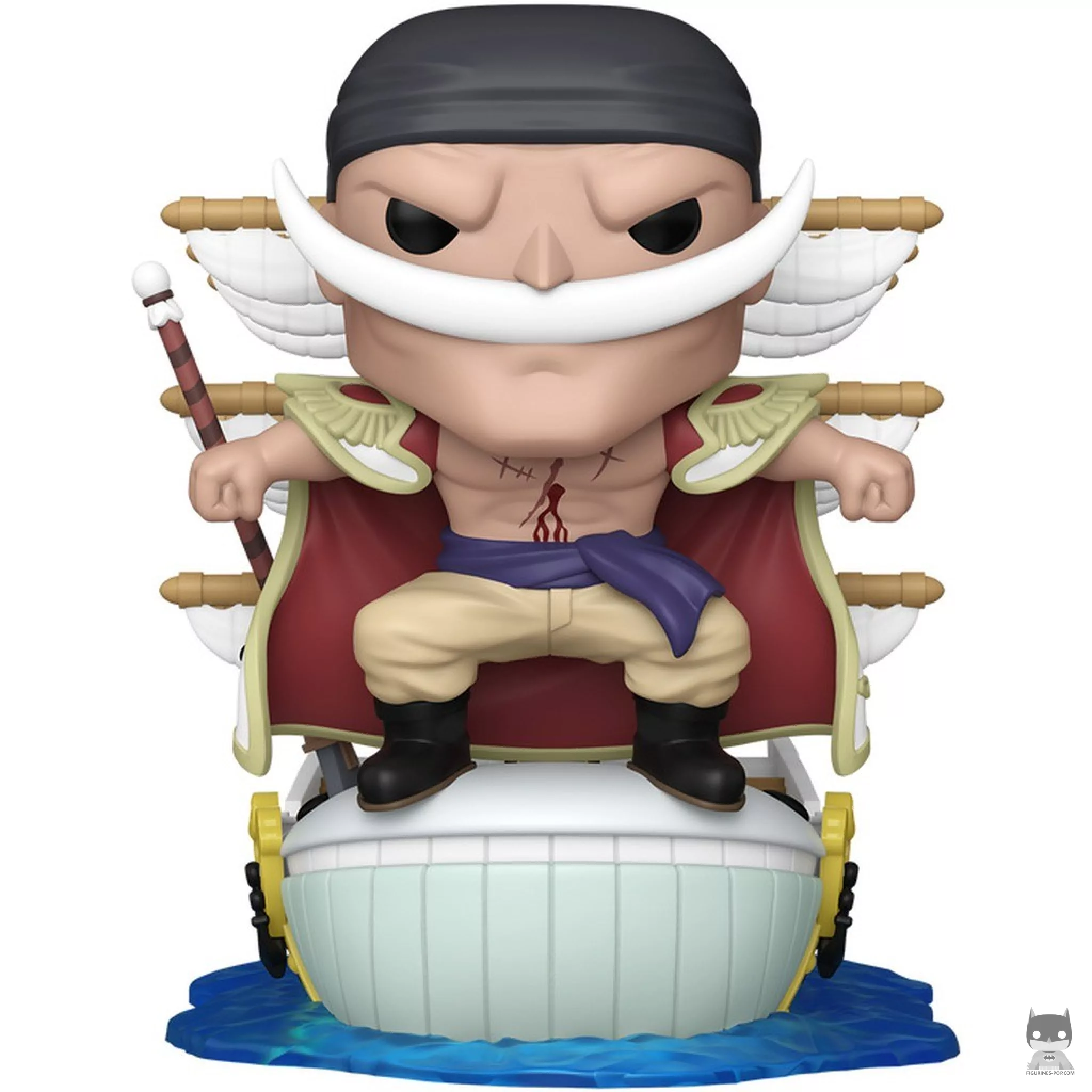 Figura Funko Pop! Barbablanca con el Moby Dick (One Piece)