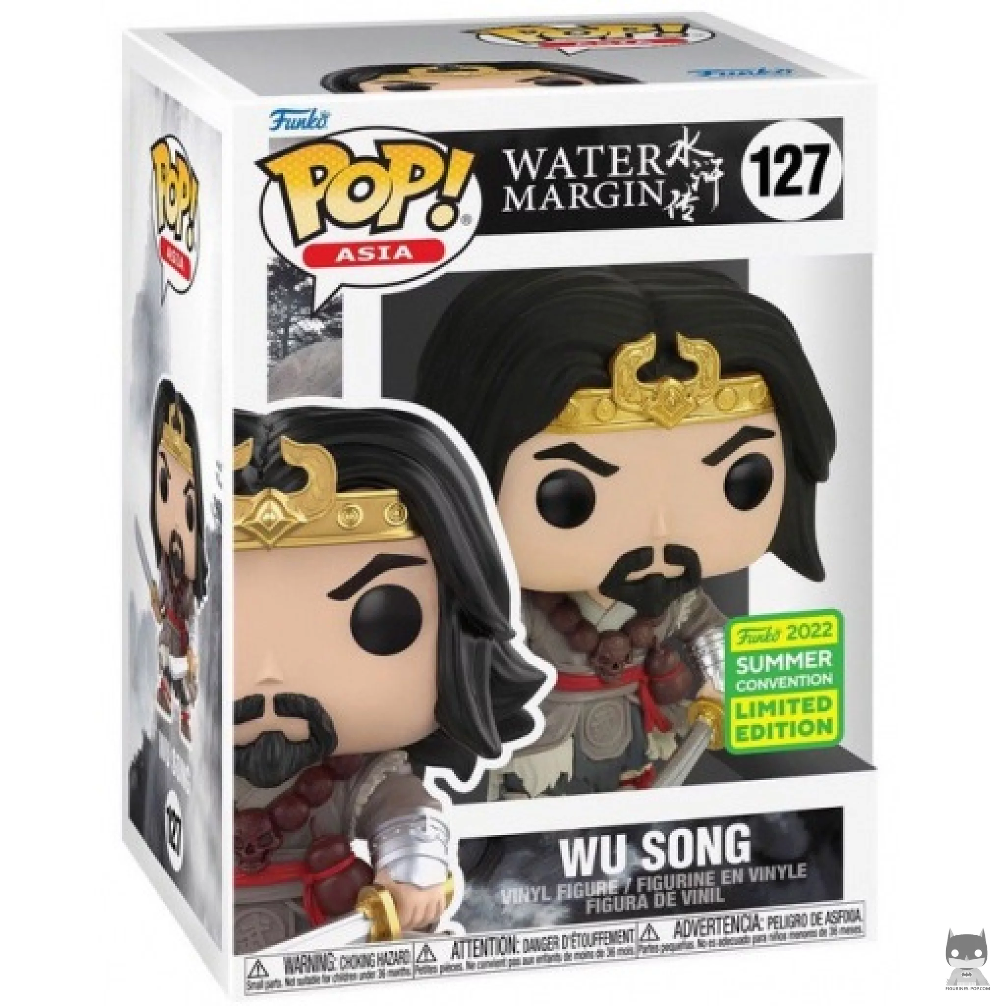 Figura Funko Pop! Wu Song en su caja