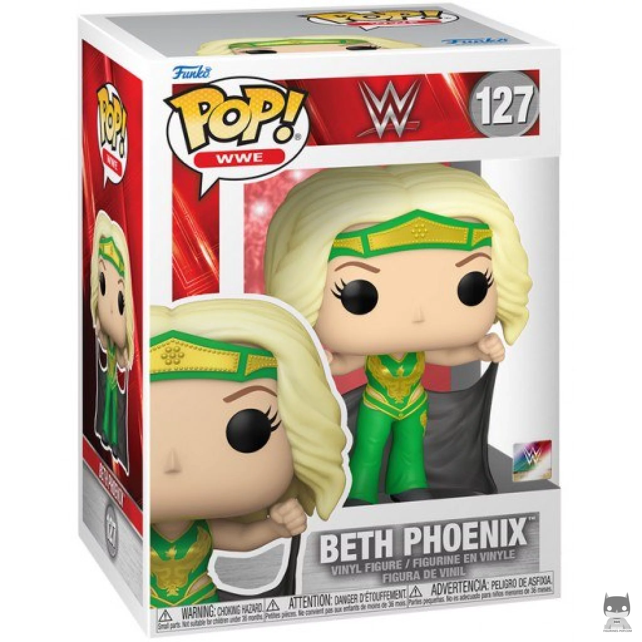 Figura Funko Pop! Beth Phoenix en su caja