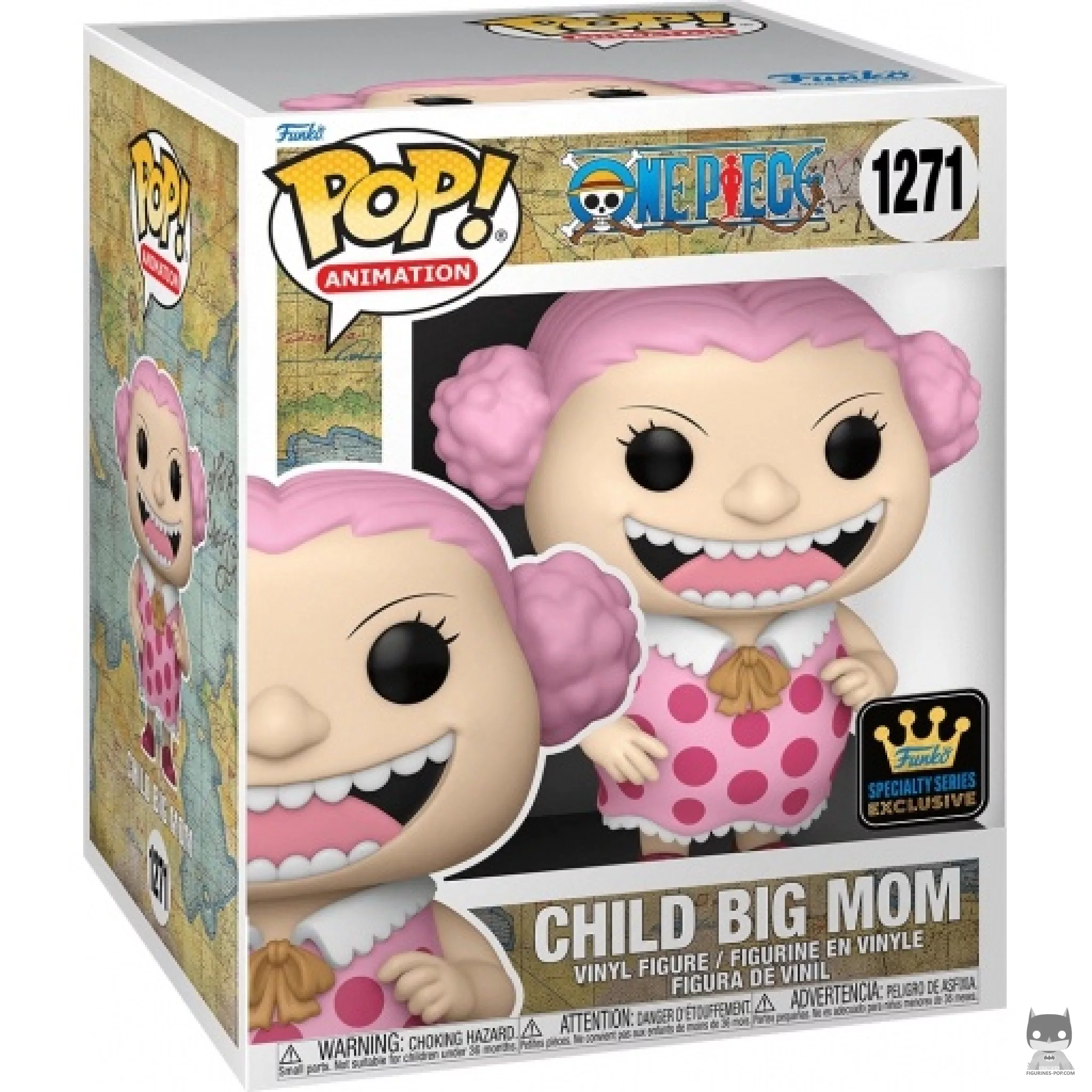 Figura Funko Pop! Big Mom niña (Supersized) en su caja