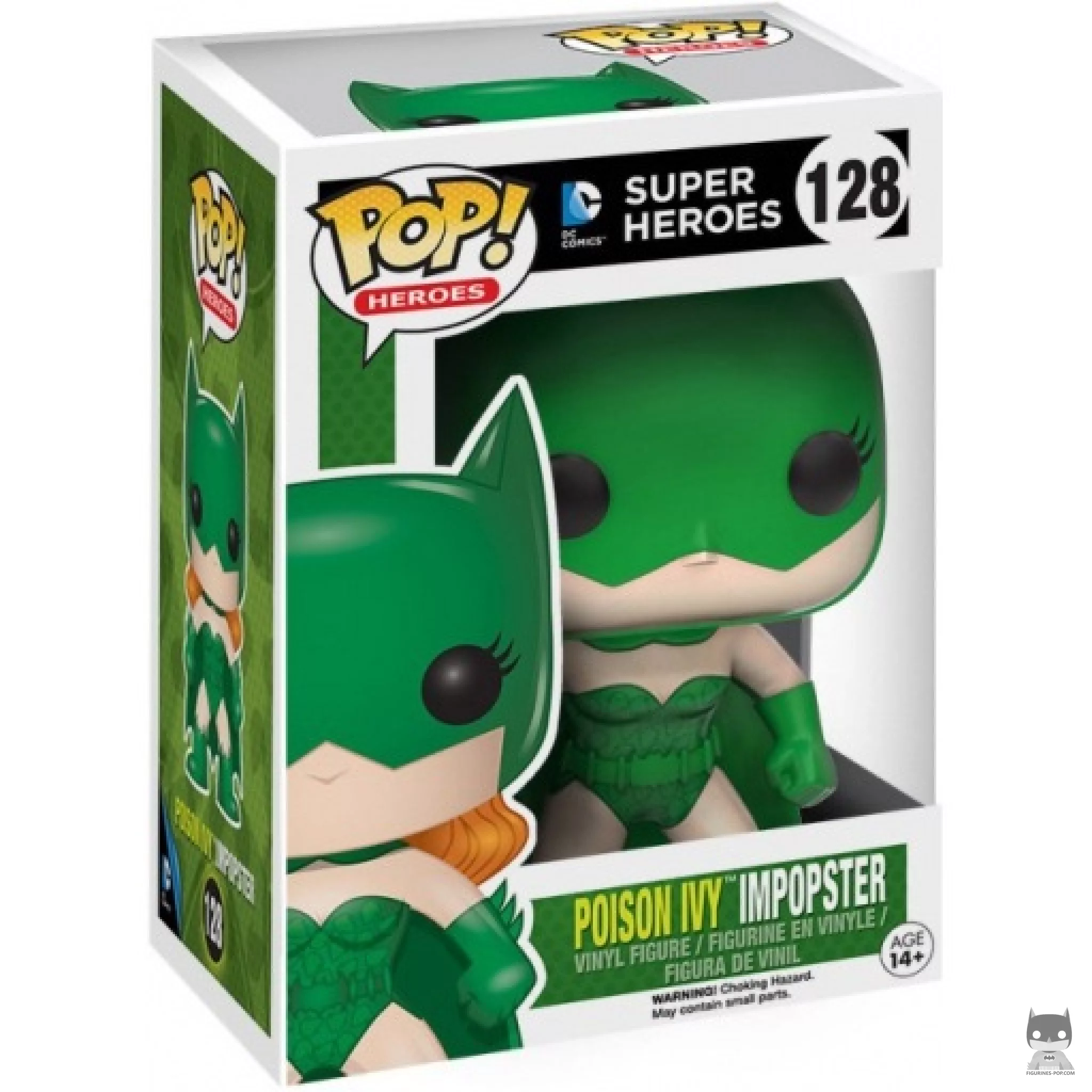 Figura Funko Pop! Batgirl como Hiedra Venenosa en su caja