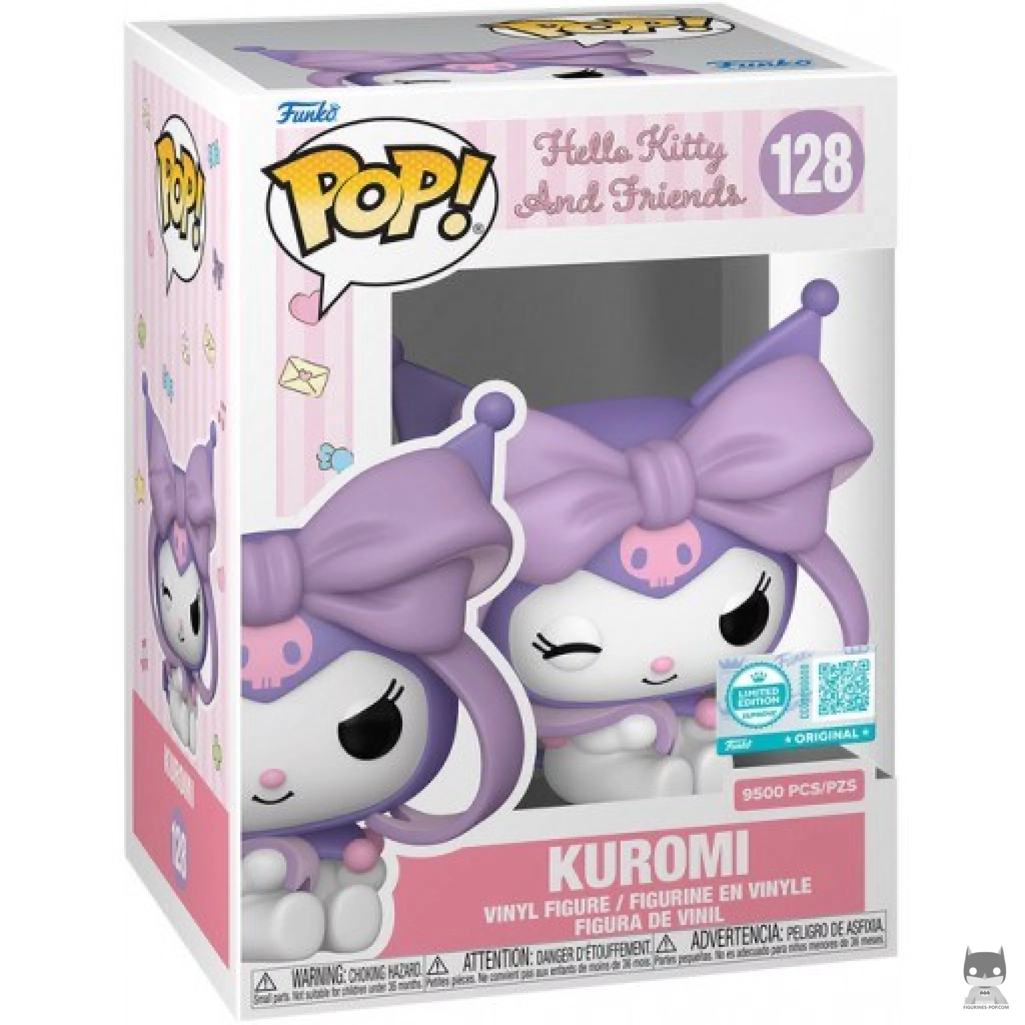 Figura Funko Pop! Kuromi con lazo en su caja