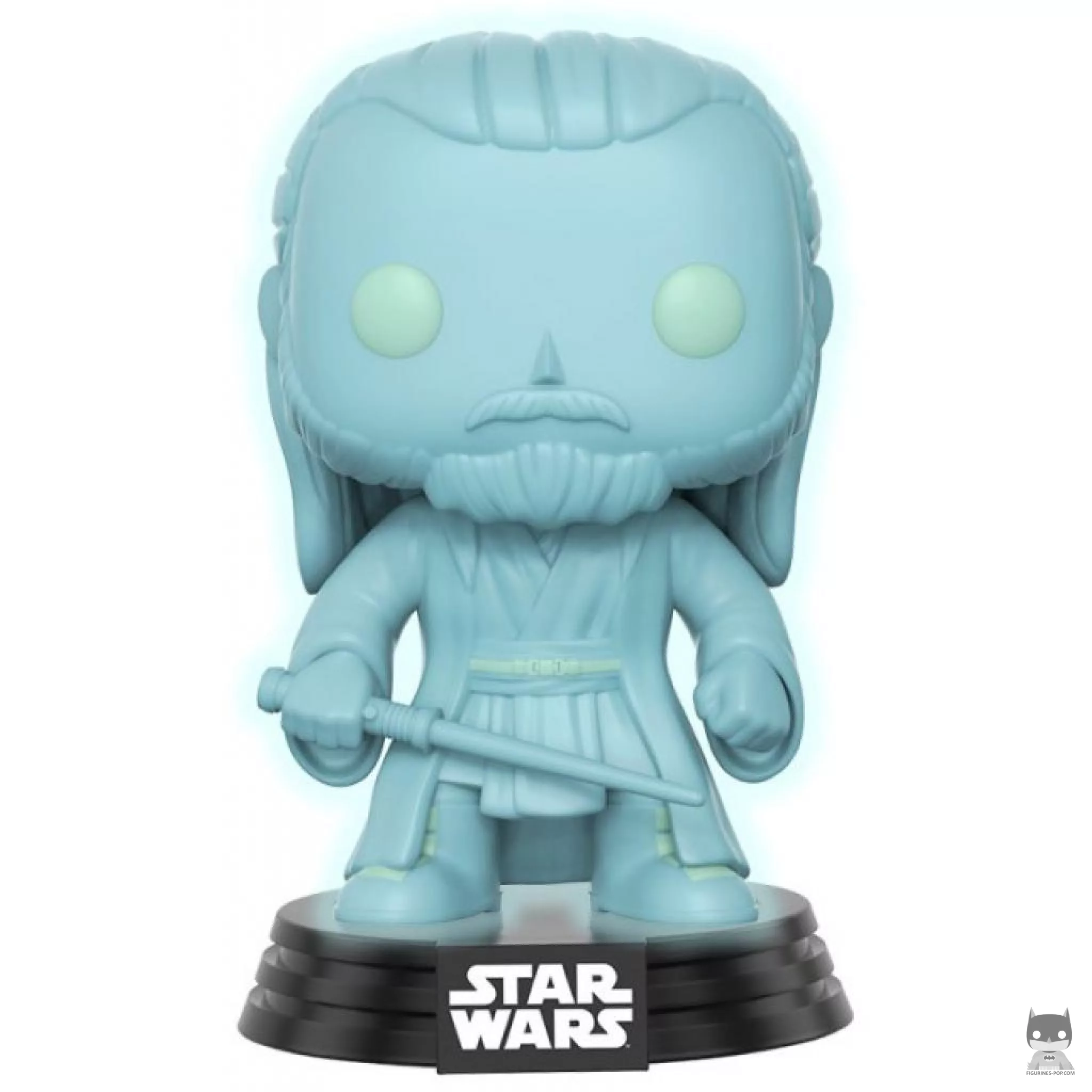 Figura Funko Pop! Qui-Gon Jinn holográfico (Star Wars: Episodio VII, El despertar de la Fuerza)