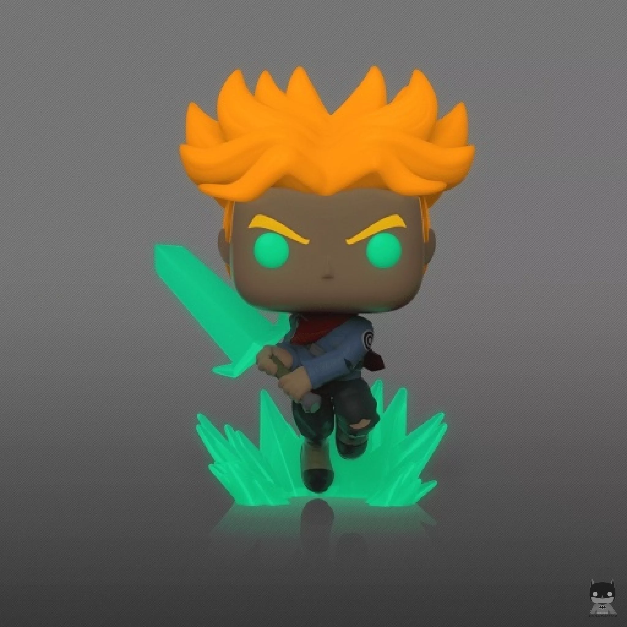 Figura Funko Pop! Trunks Super Saiyan con espada (Brilla en la oscuridad) (Dragon Ball Super (DBS))