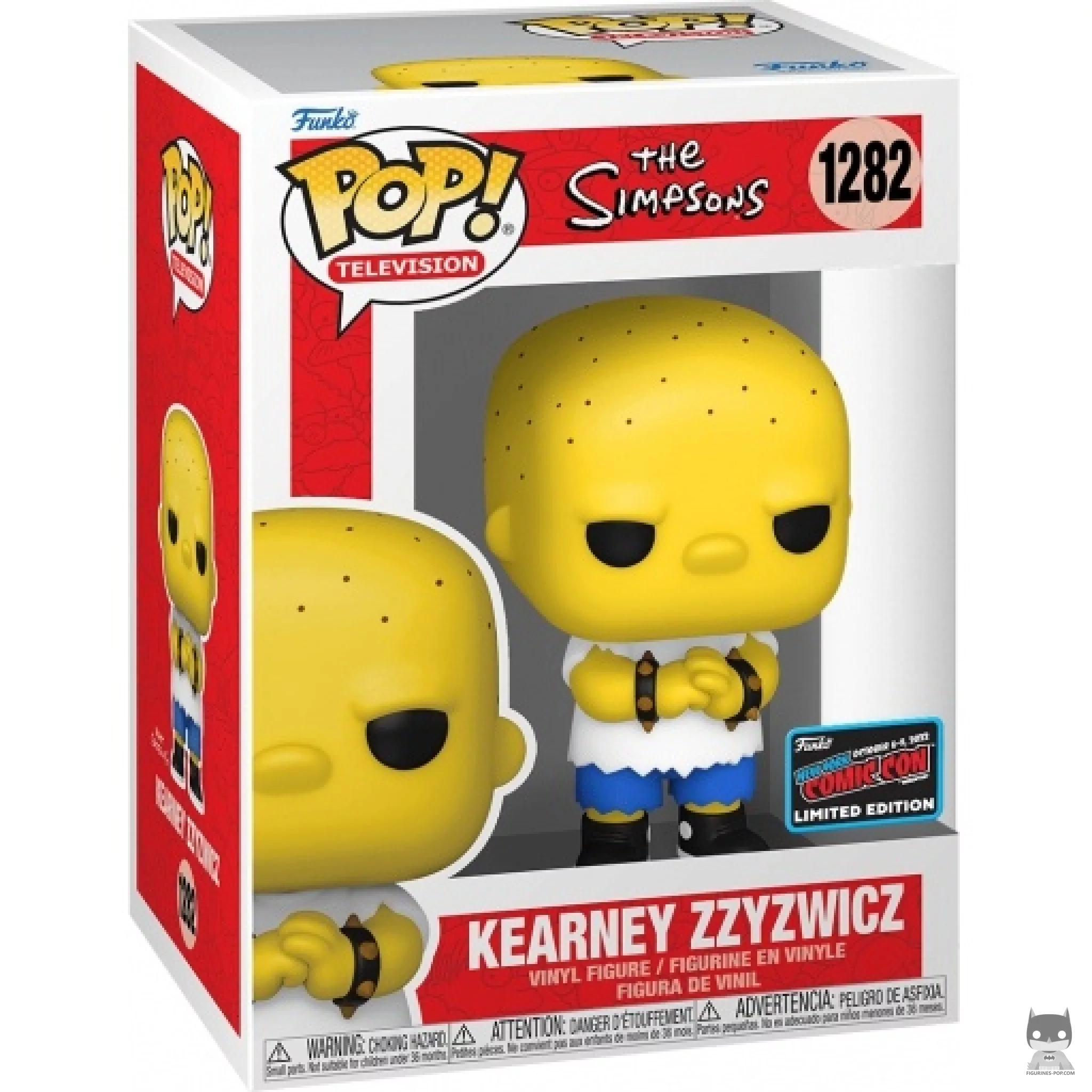 Figura Funko Pop! Kearney Zzyzwicz en su caja