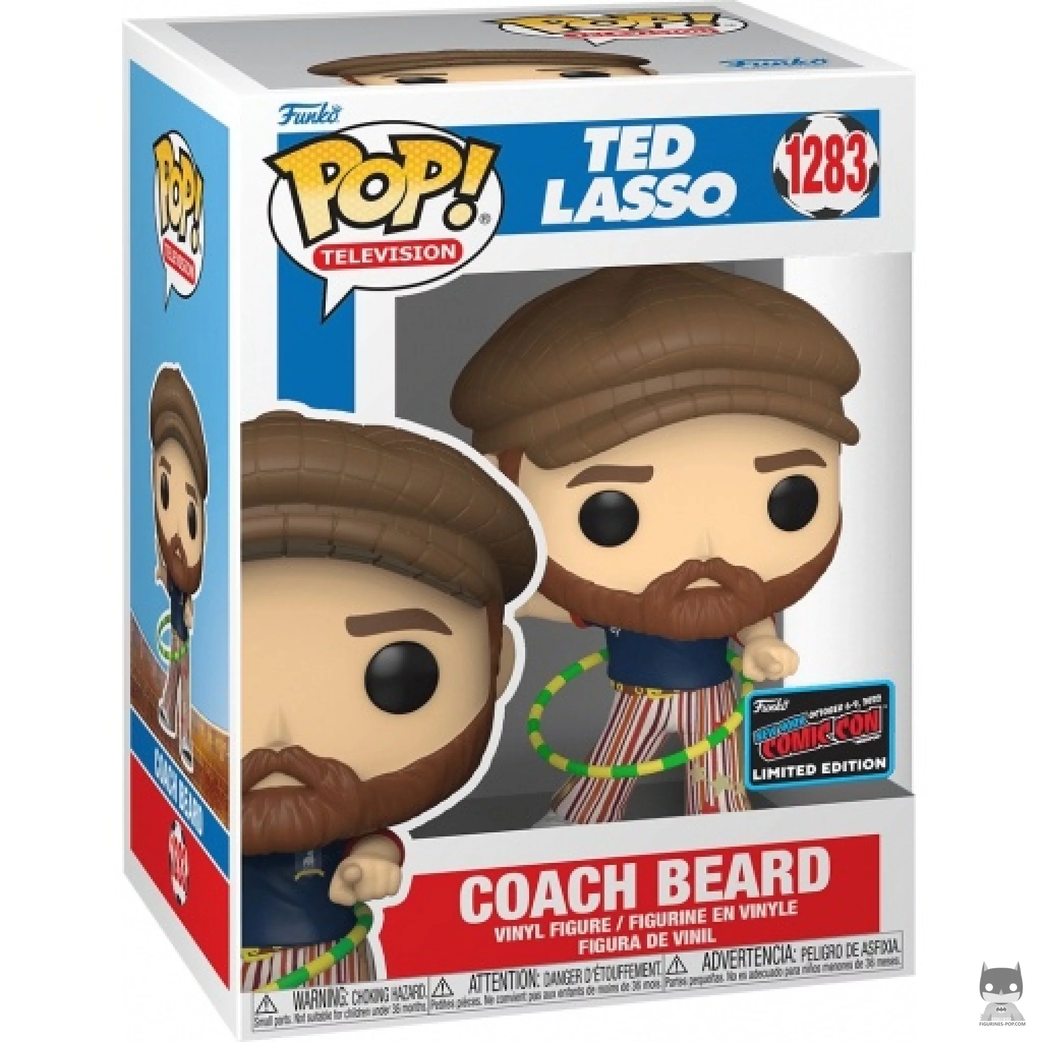 Figura Funko Pop! Entrenador Beard en su caja