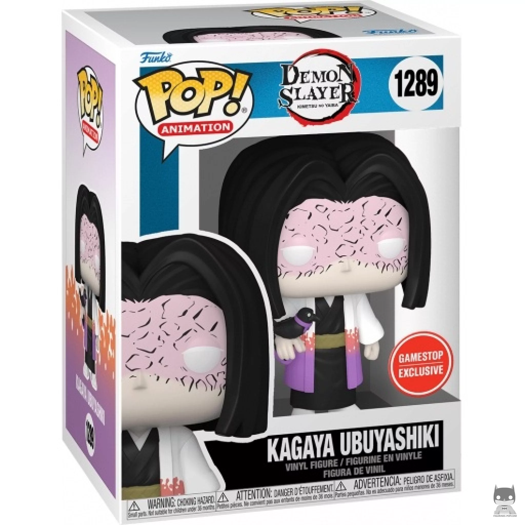 Figura Funko Pop! Kagaya Ubuyashiki en su caja
