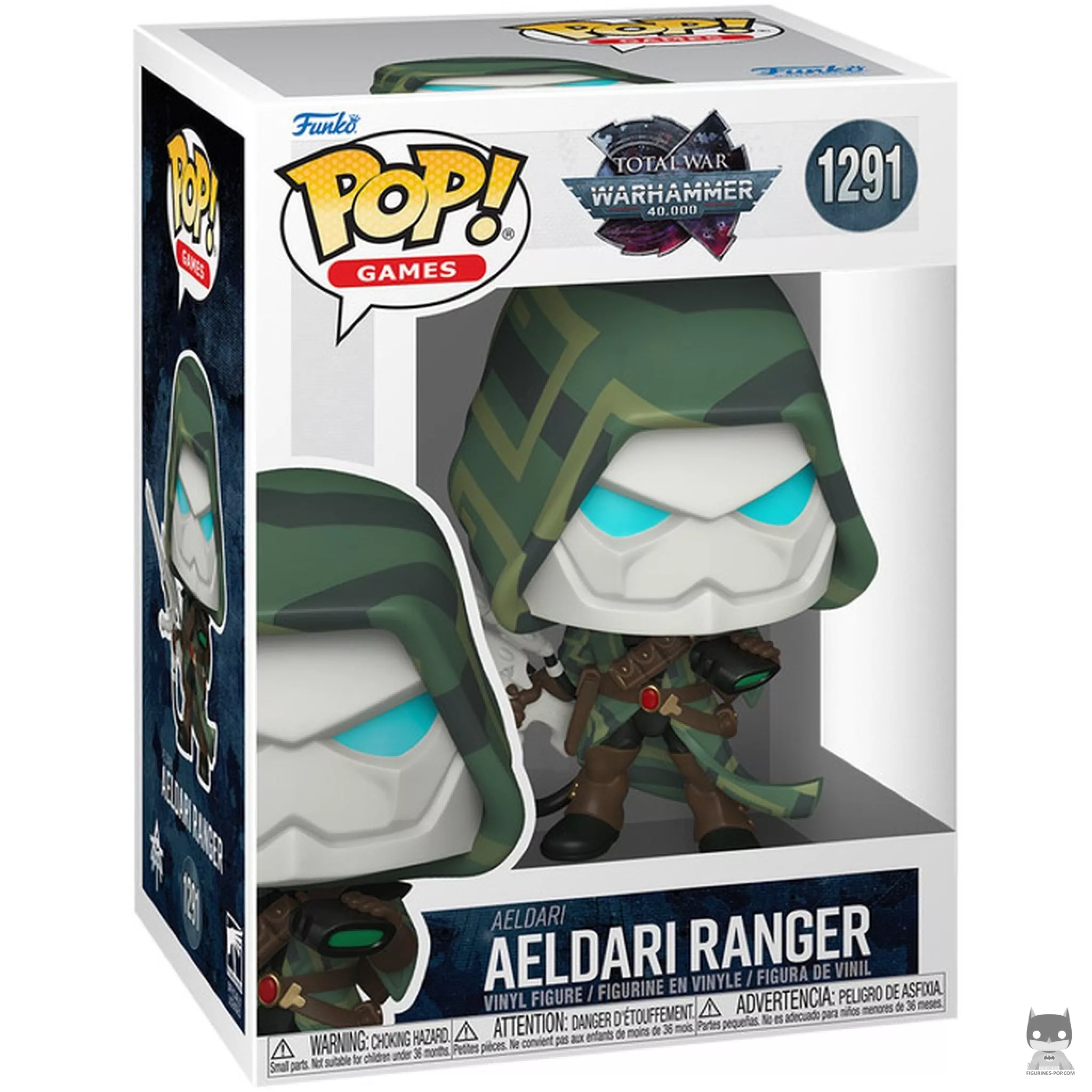 Figura Funko Pop! Explorador Aeldari en su caja