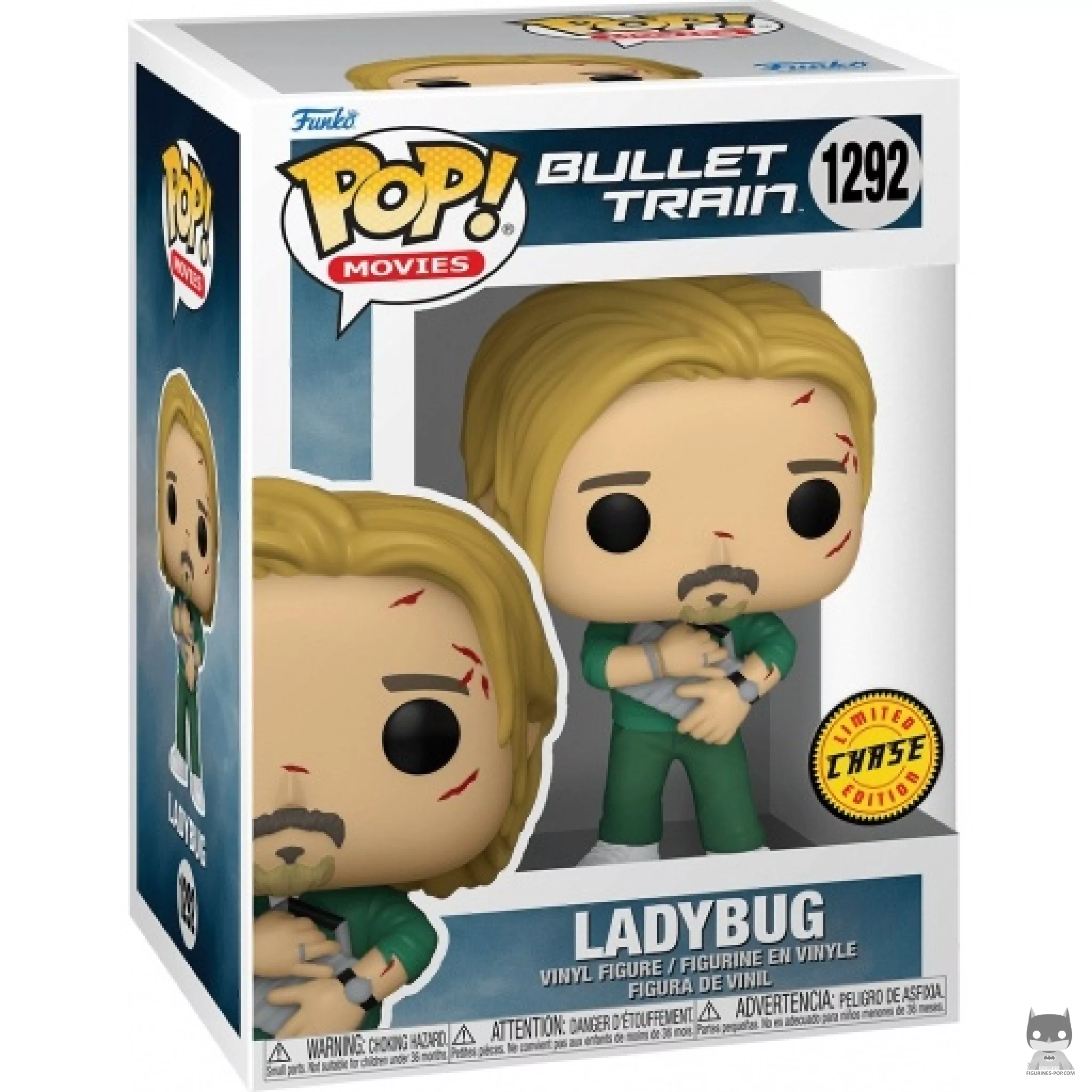 Figura Funko Pop! Ladybug (Chase) en su caja