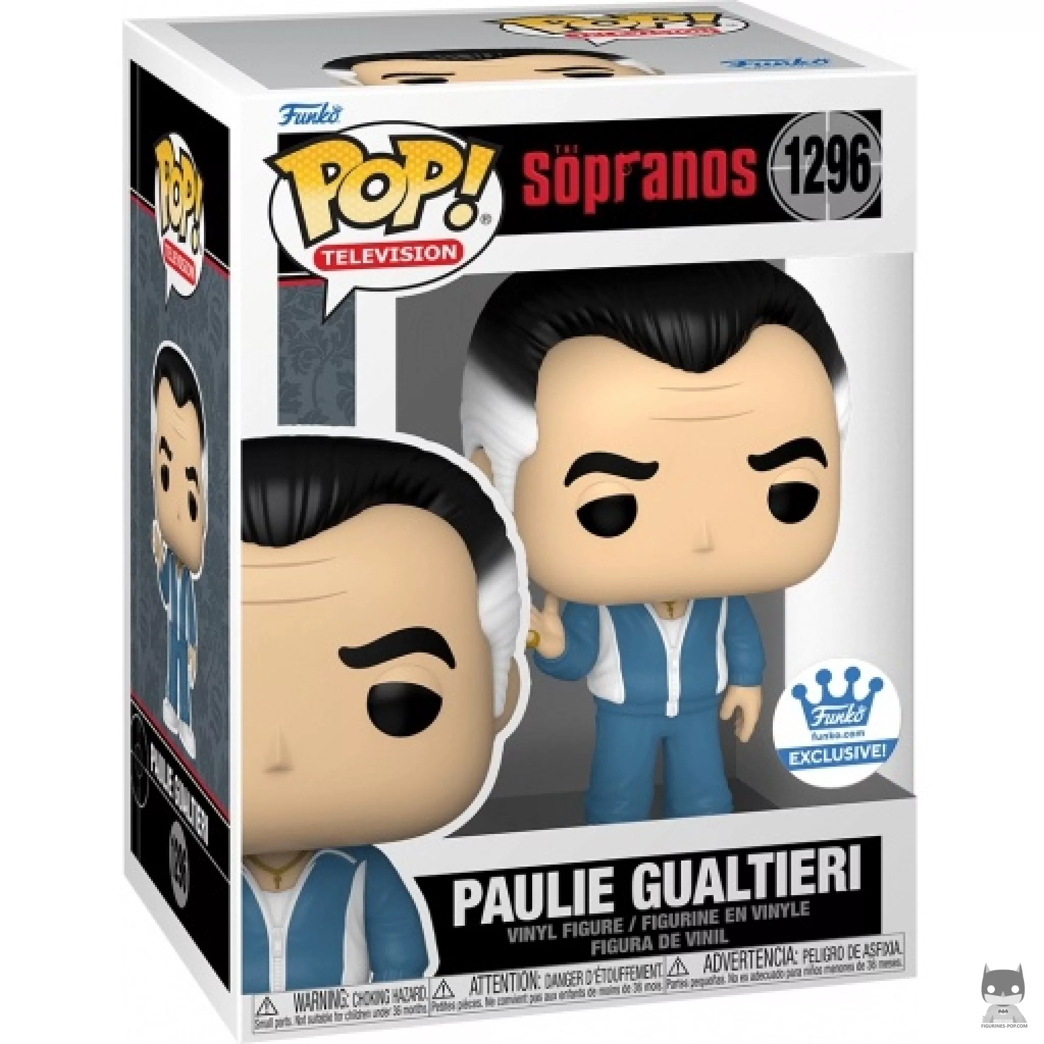 Figura Funko Pop! Paulie Gualtieri en su caja