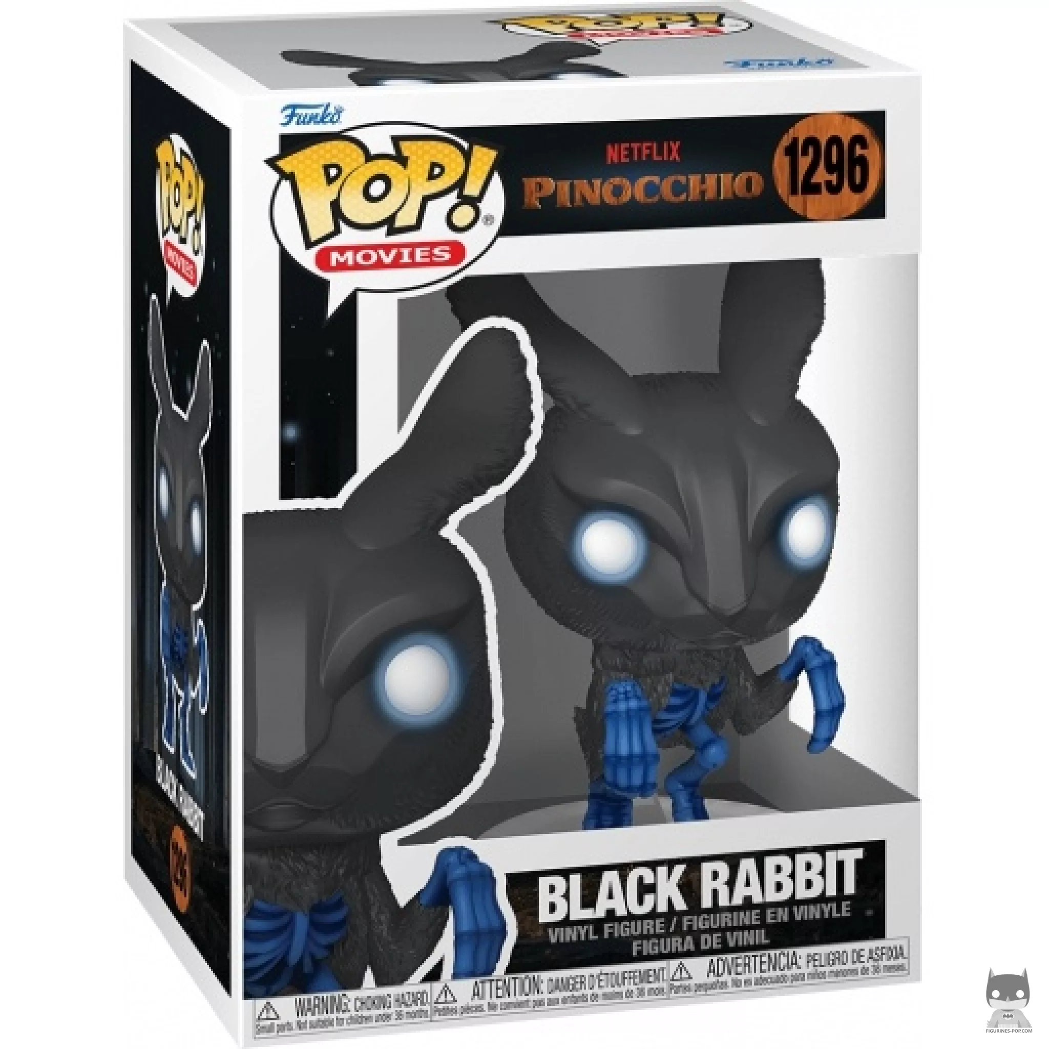 Figura Funko Pop! Conejo negro en su caja