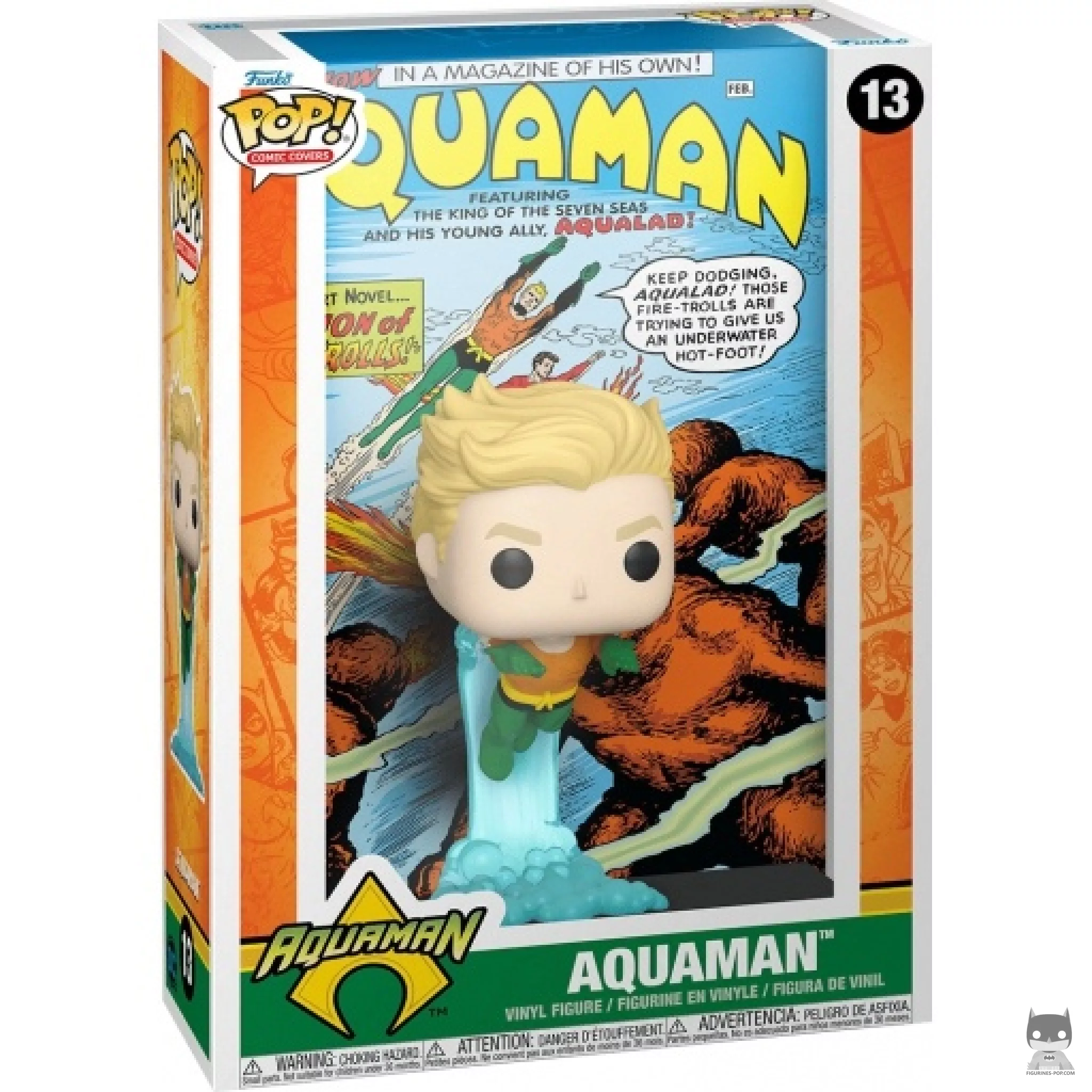 Figura Funko Pop! Aquaman en su caja