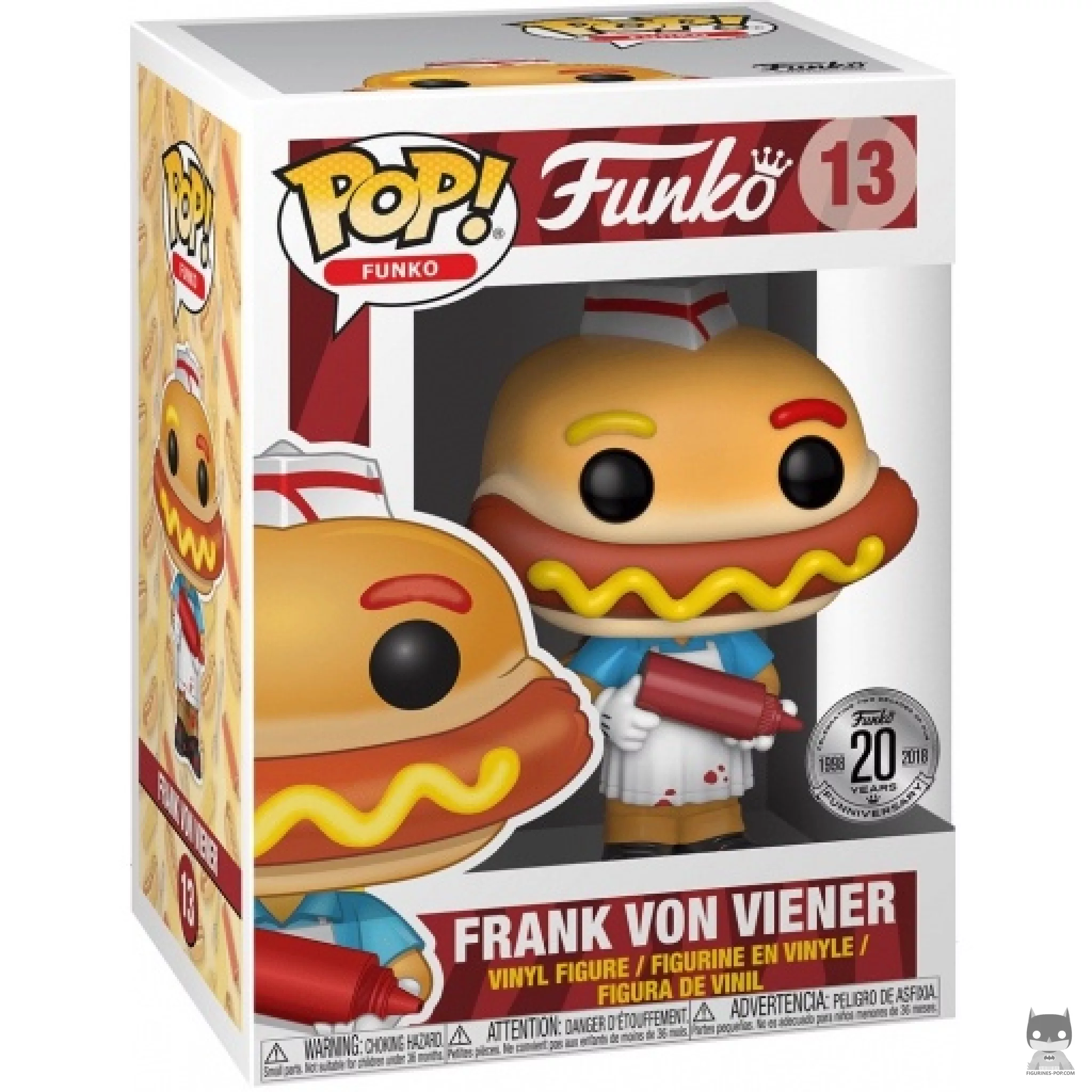 Figura Funko Pop! Frank Von Viener en su caja