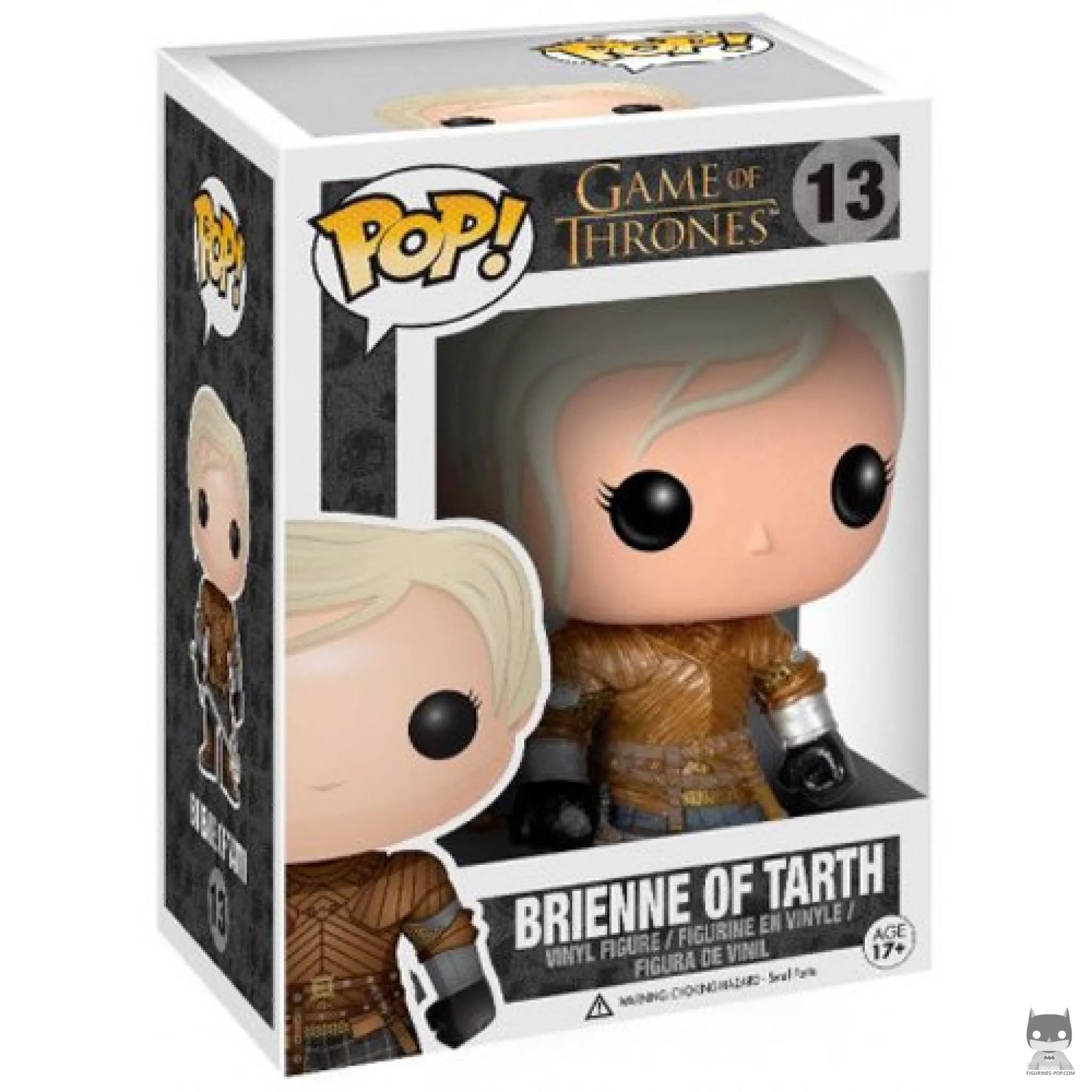 Figura Funko Pop! Brienne de Tarth en su caja