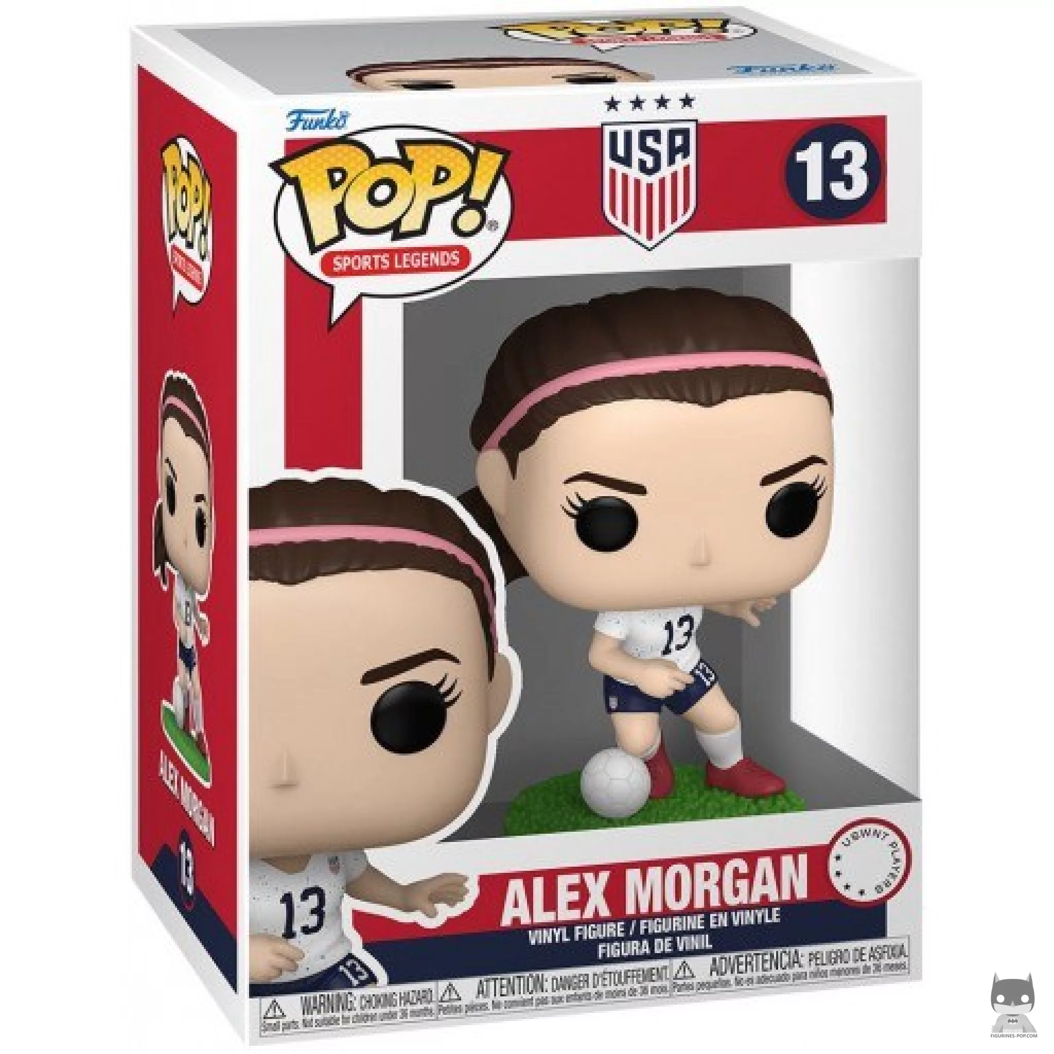 Figura Funko Pop! Alex Morgan en su caja