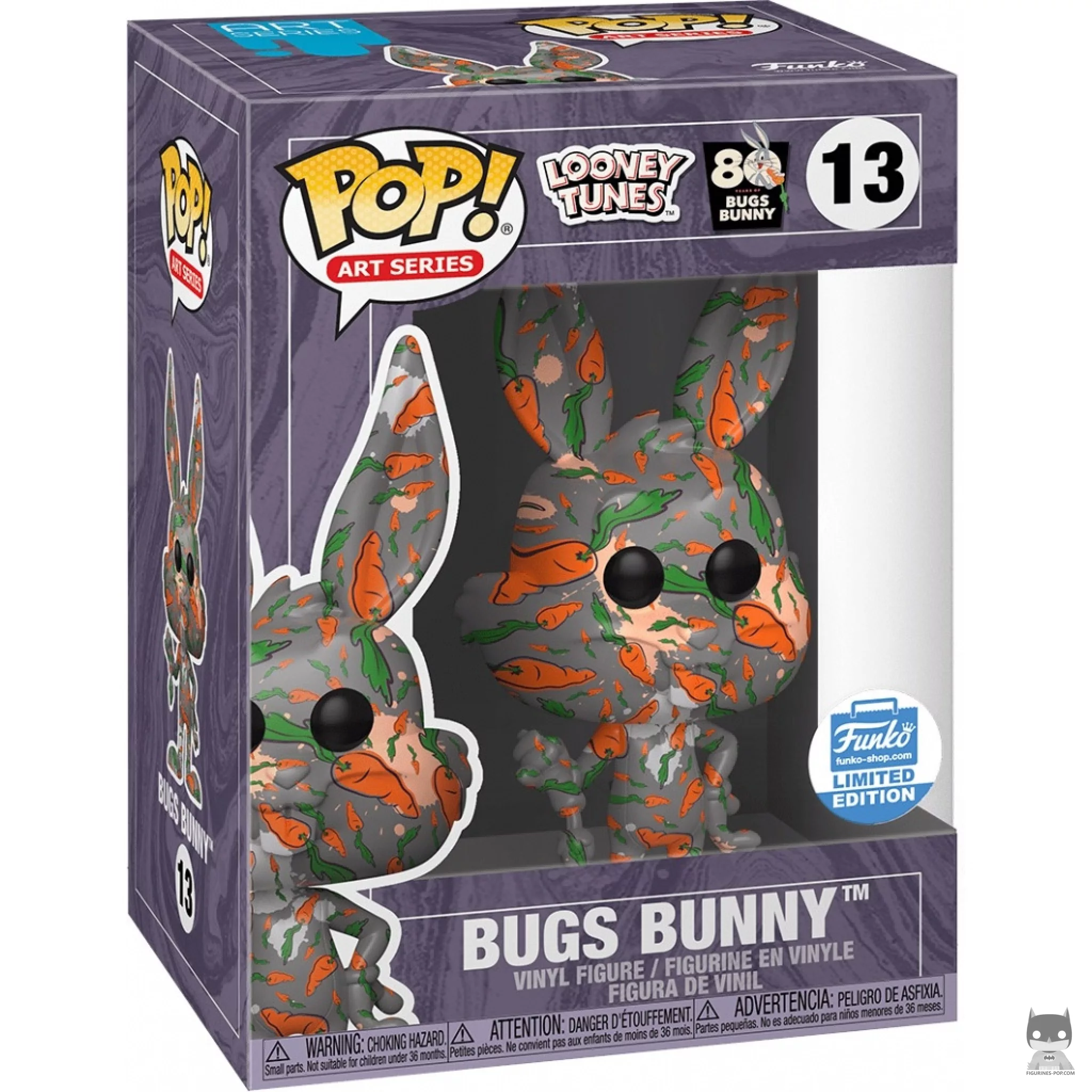 Figura Funko Pop! Bugs Bunny en su caja