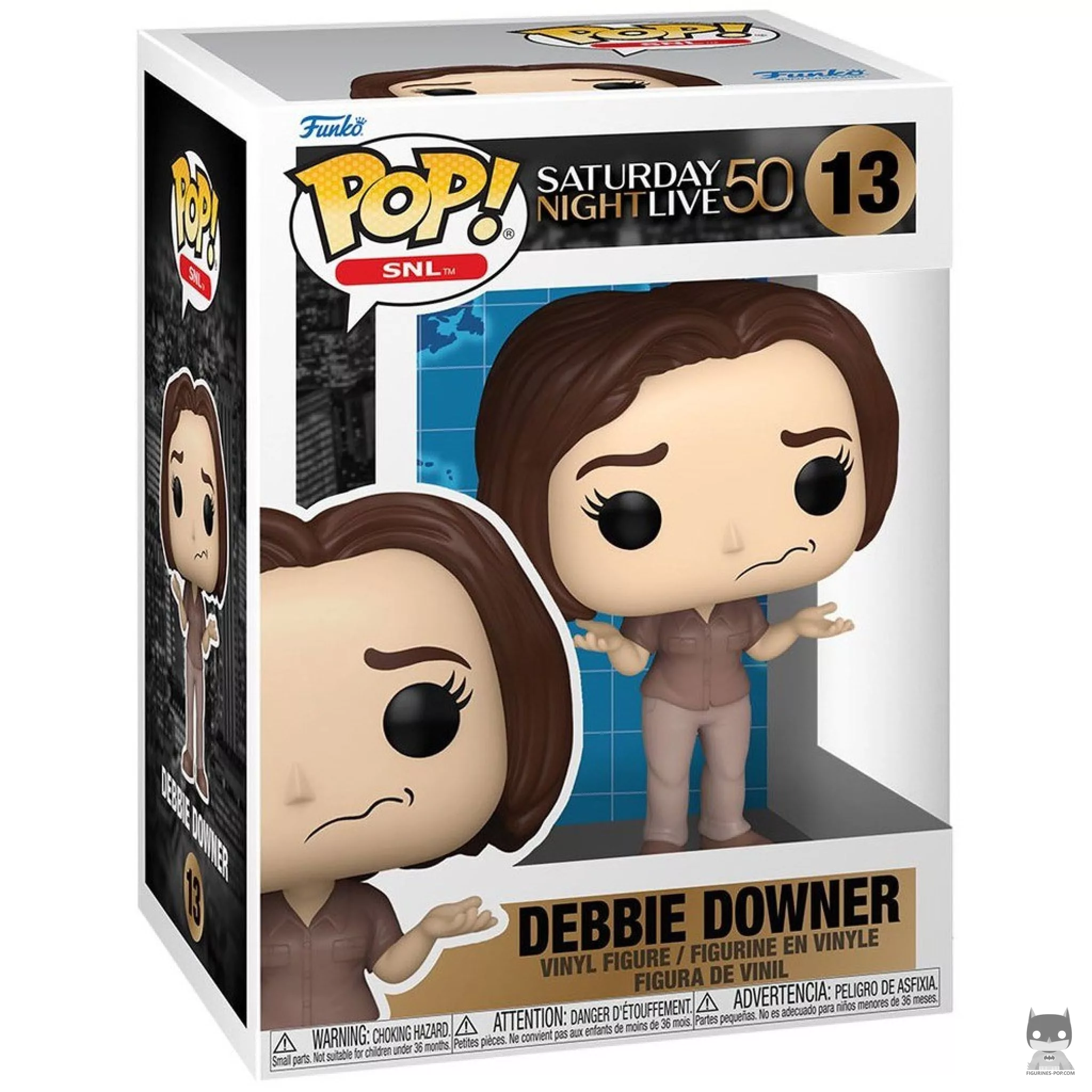 Figura Funko Pop! Debbie Downer en su caja