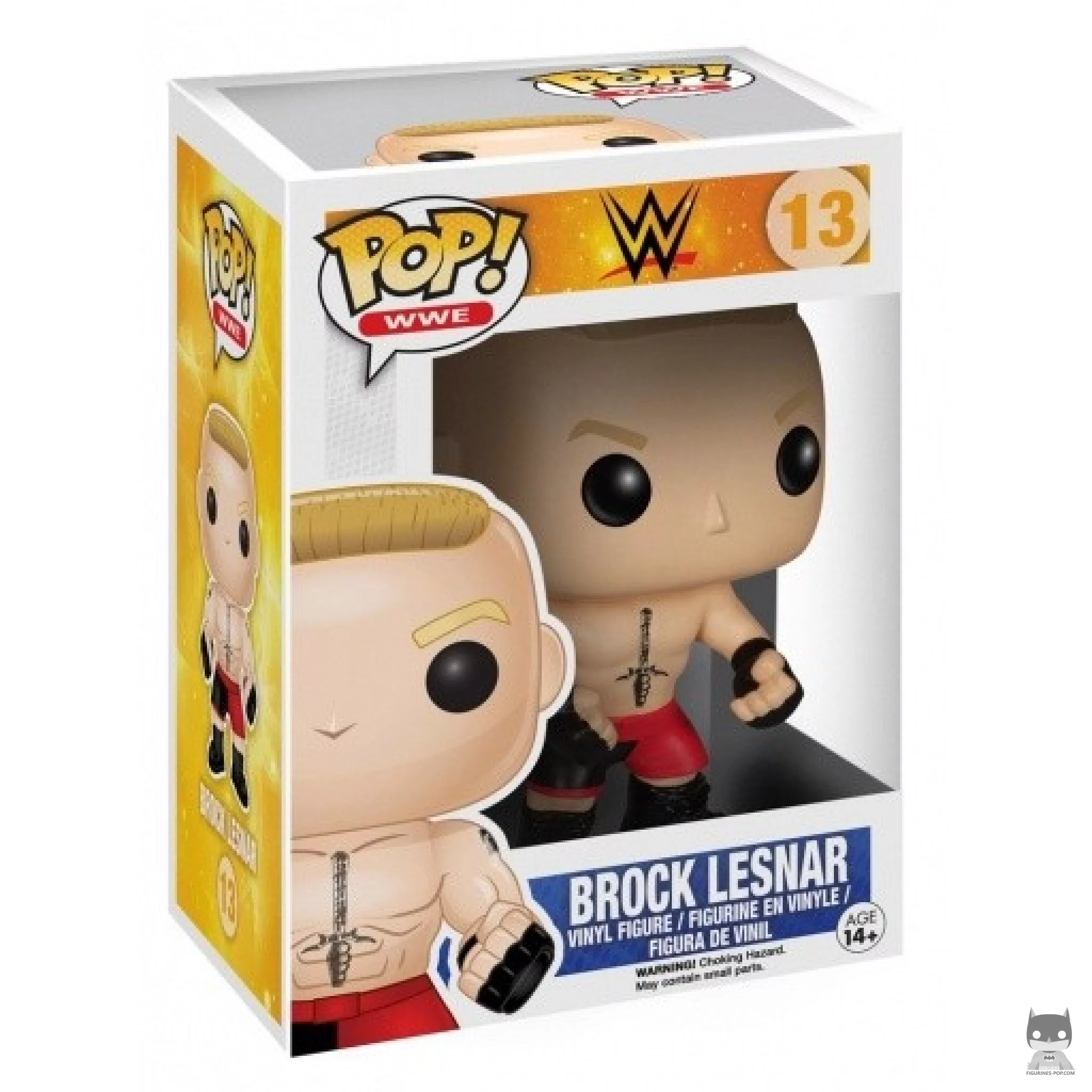 Figura Funko Pop! Brock Lesnar en su caja