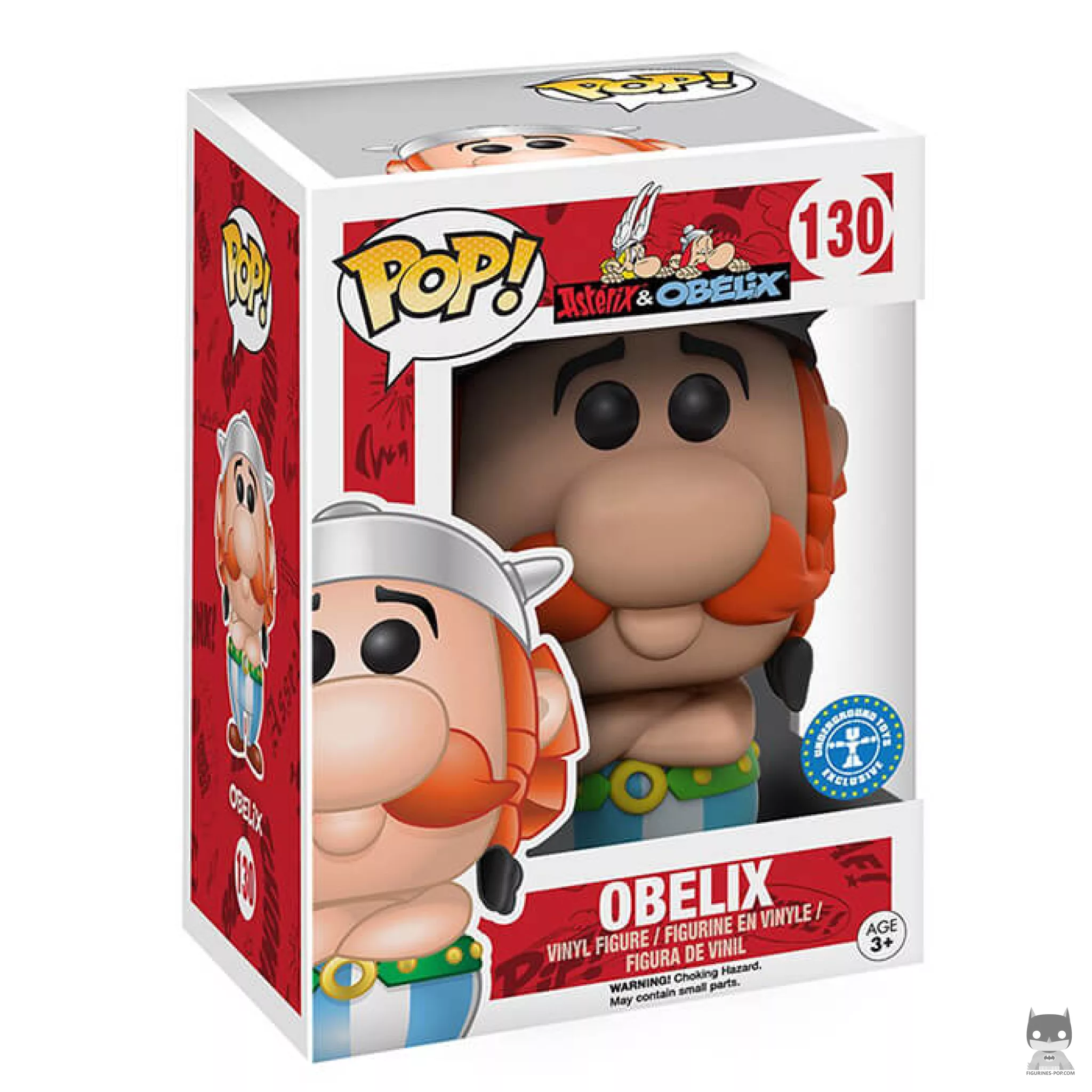 Figura Funko Pop! Obélix en su caja