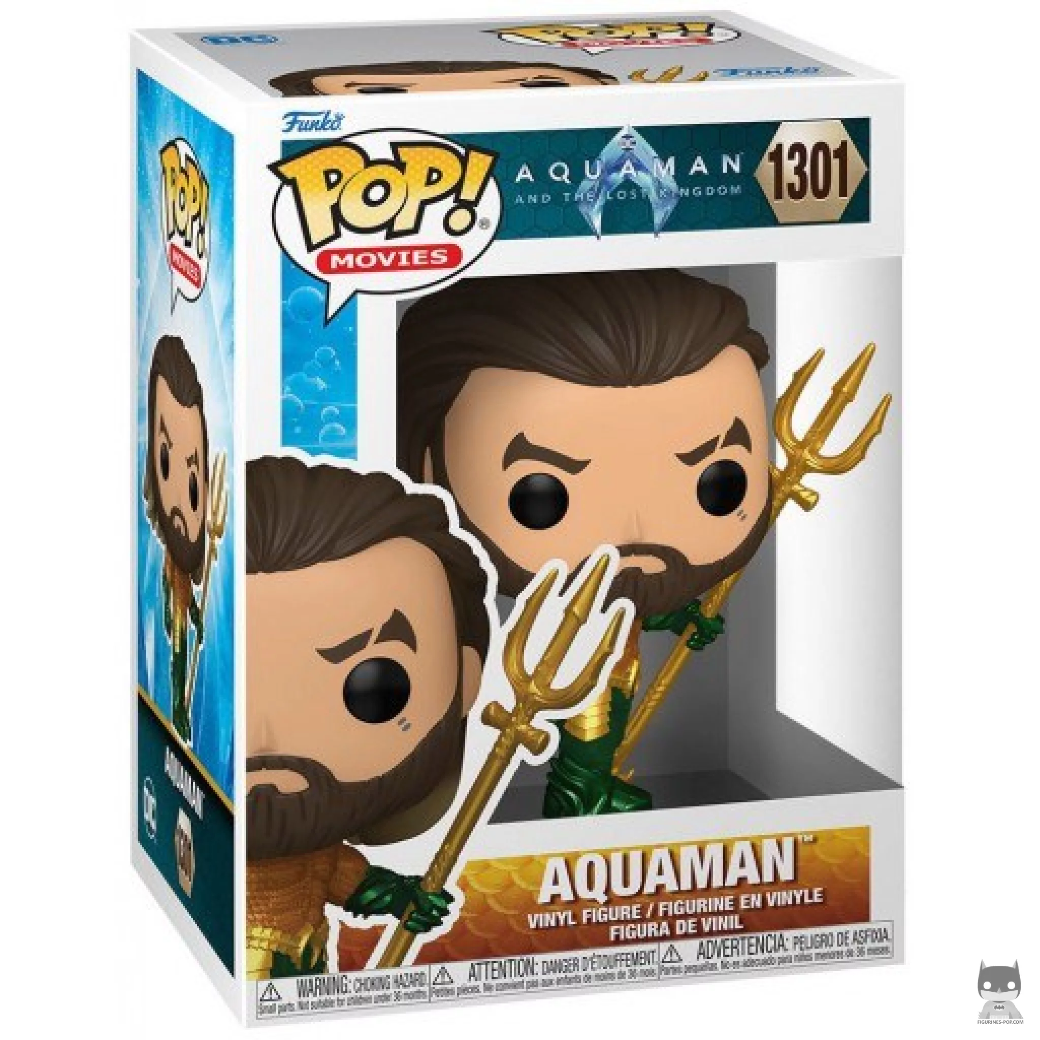Figura Funko Pop! Aquaman en su caja