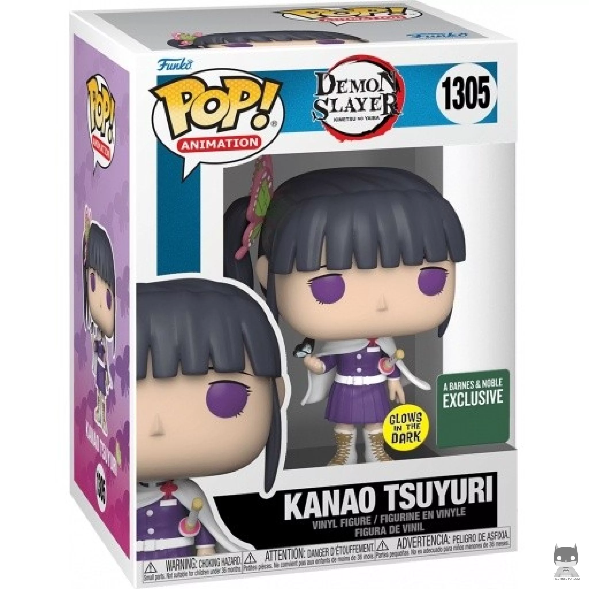 Figura Funko Pop! Kanao Tsuyuri (Brilla en la oscuridad) en su caja