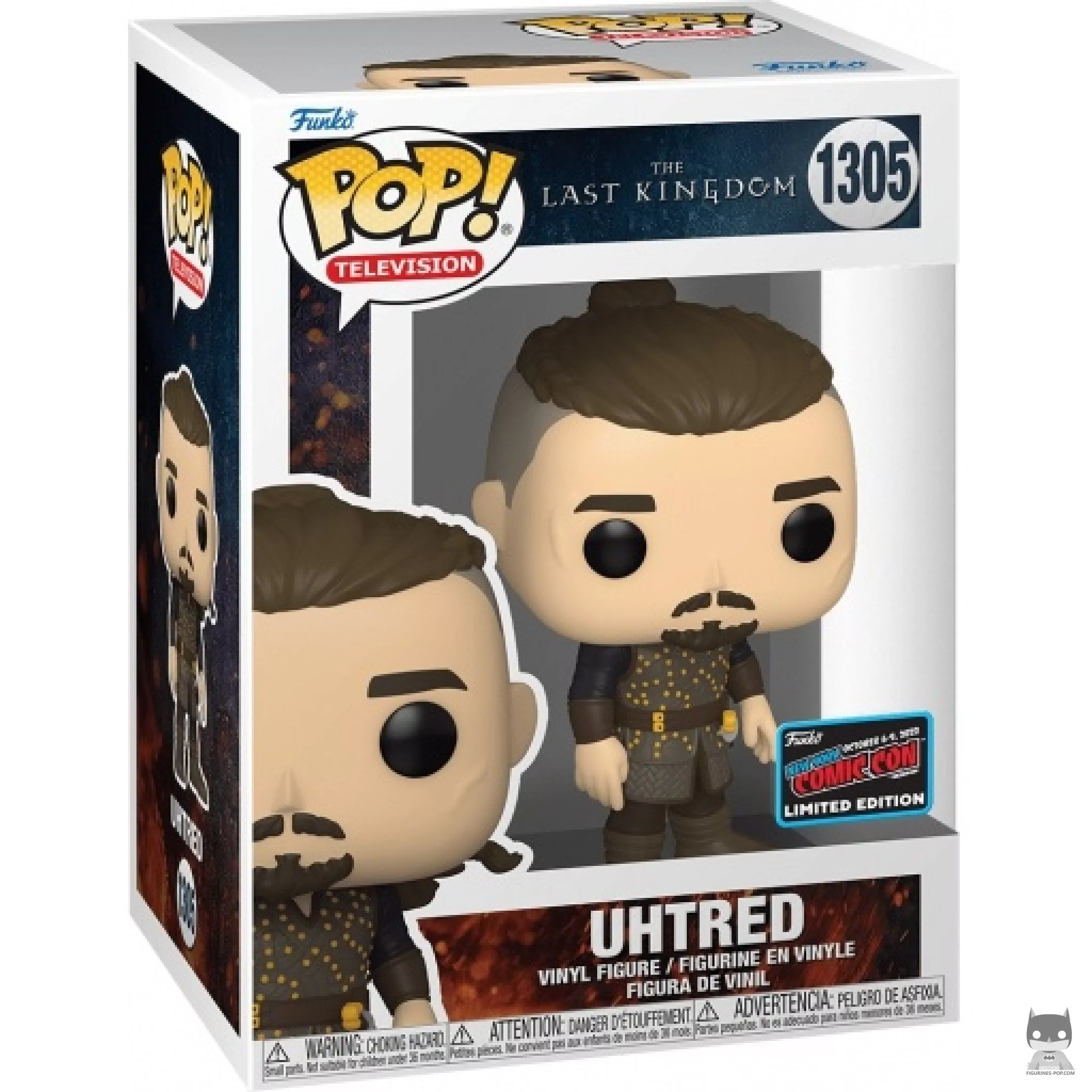 Figura Funko Pop! Uhtred en su caja