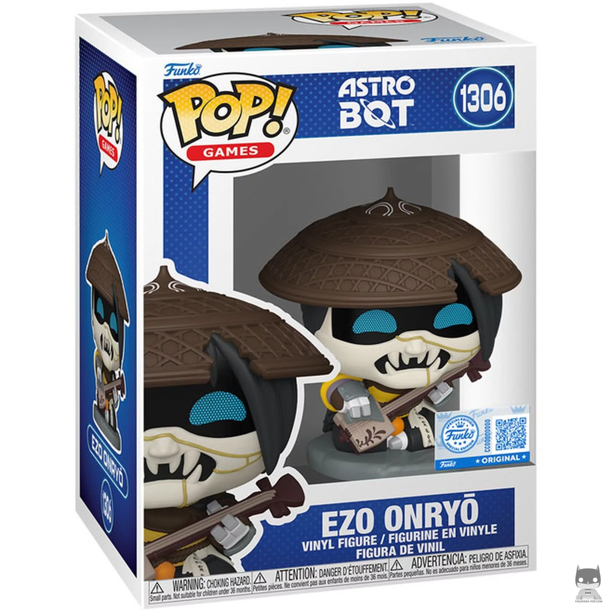 Figura Funko Pop! Ezo Onryō en su caja